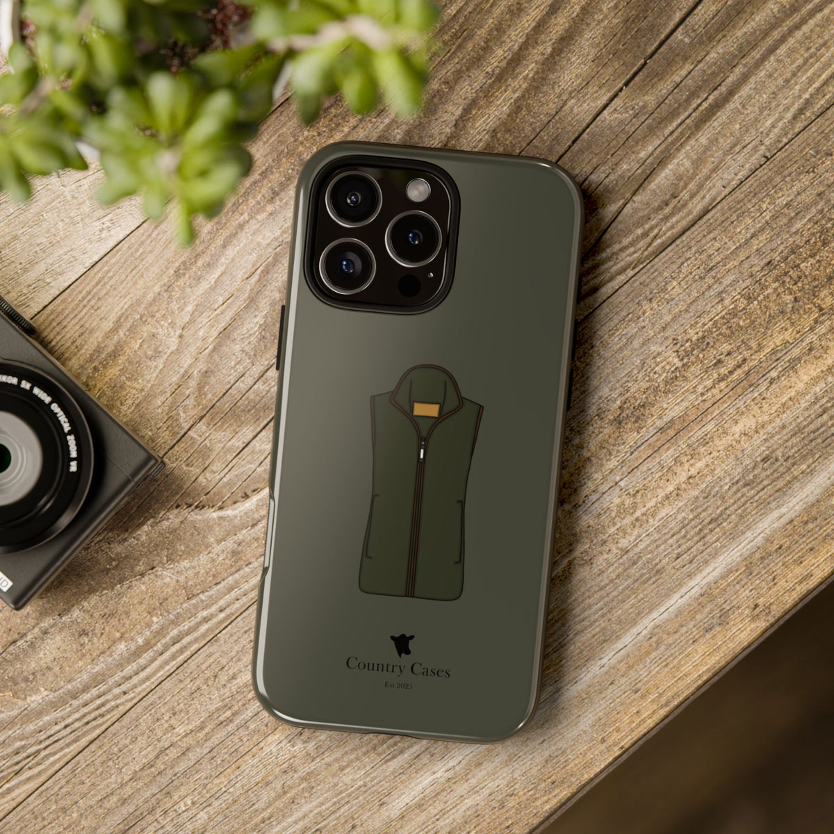 Green Fleece Case