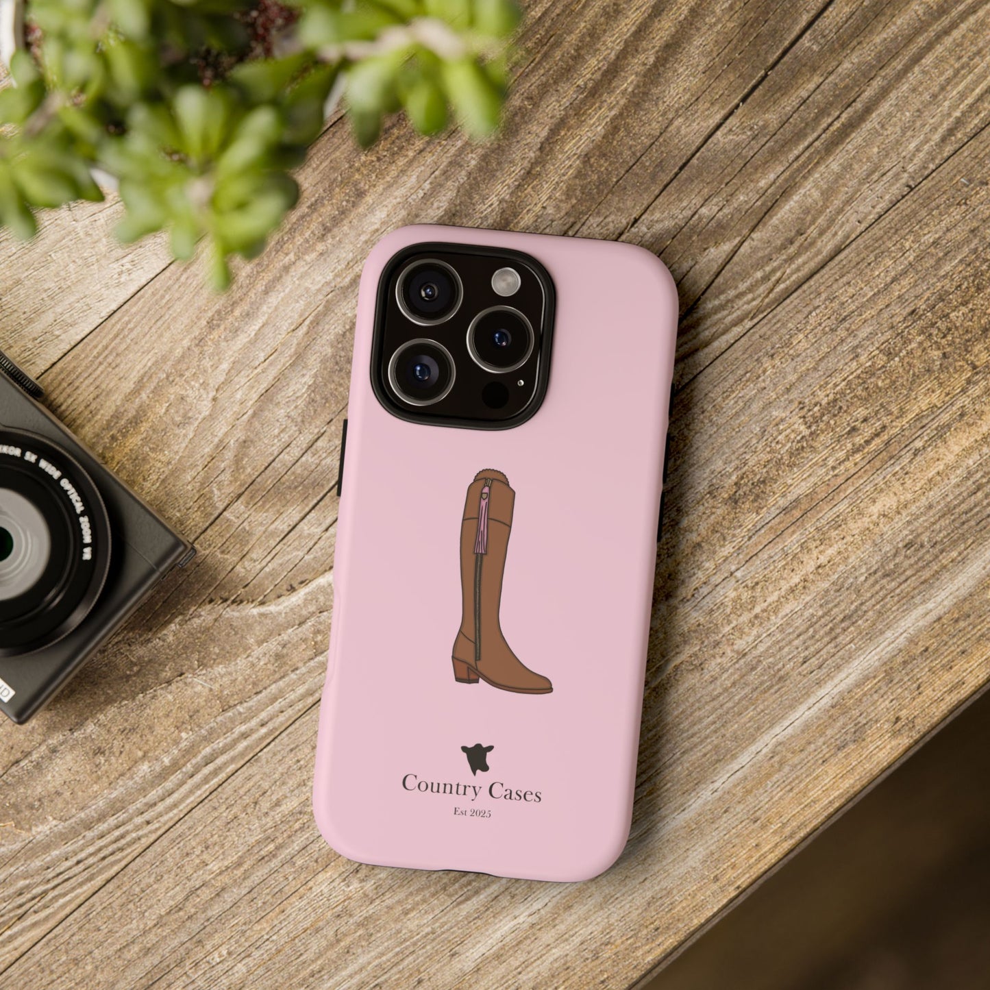 Pink Boot Case