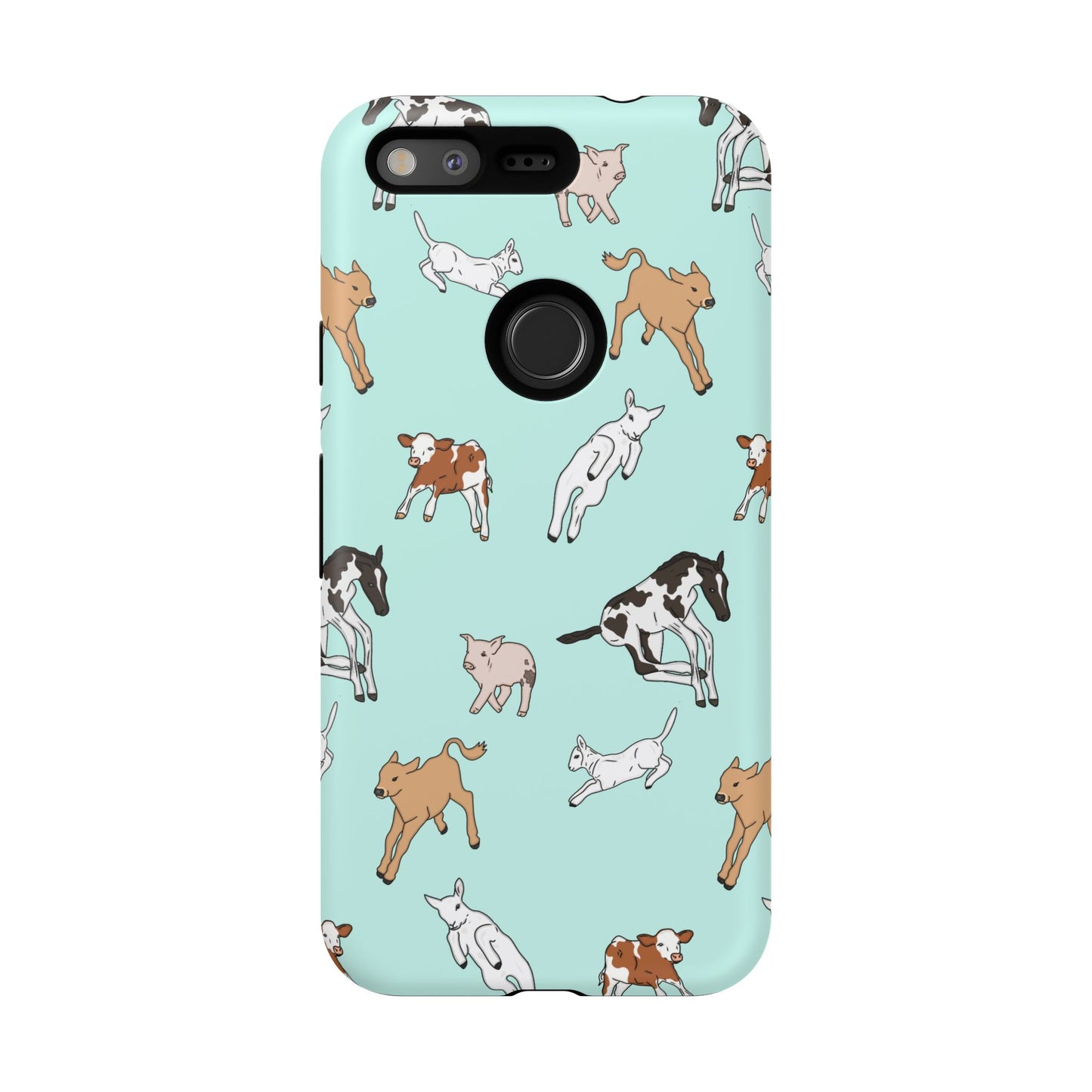 Android farmyard Freinds Blue Case