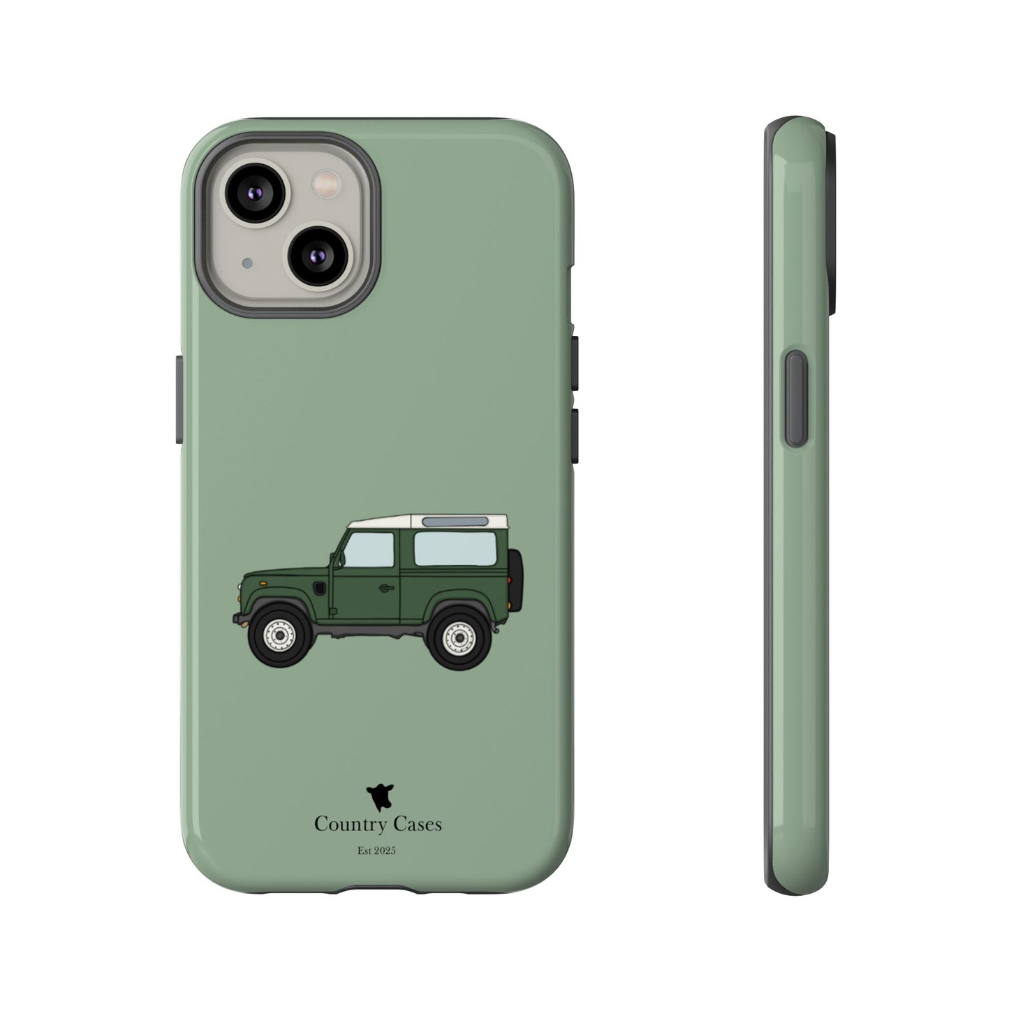Green landy phone case