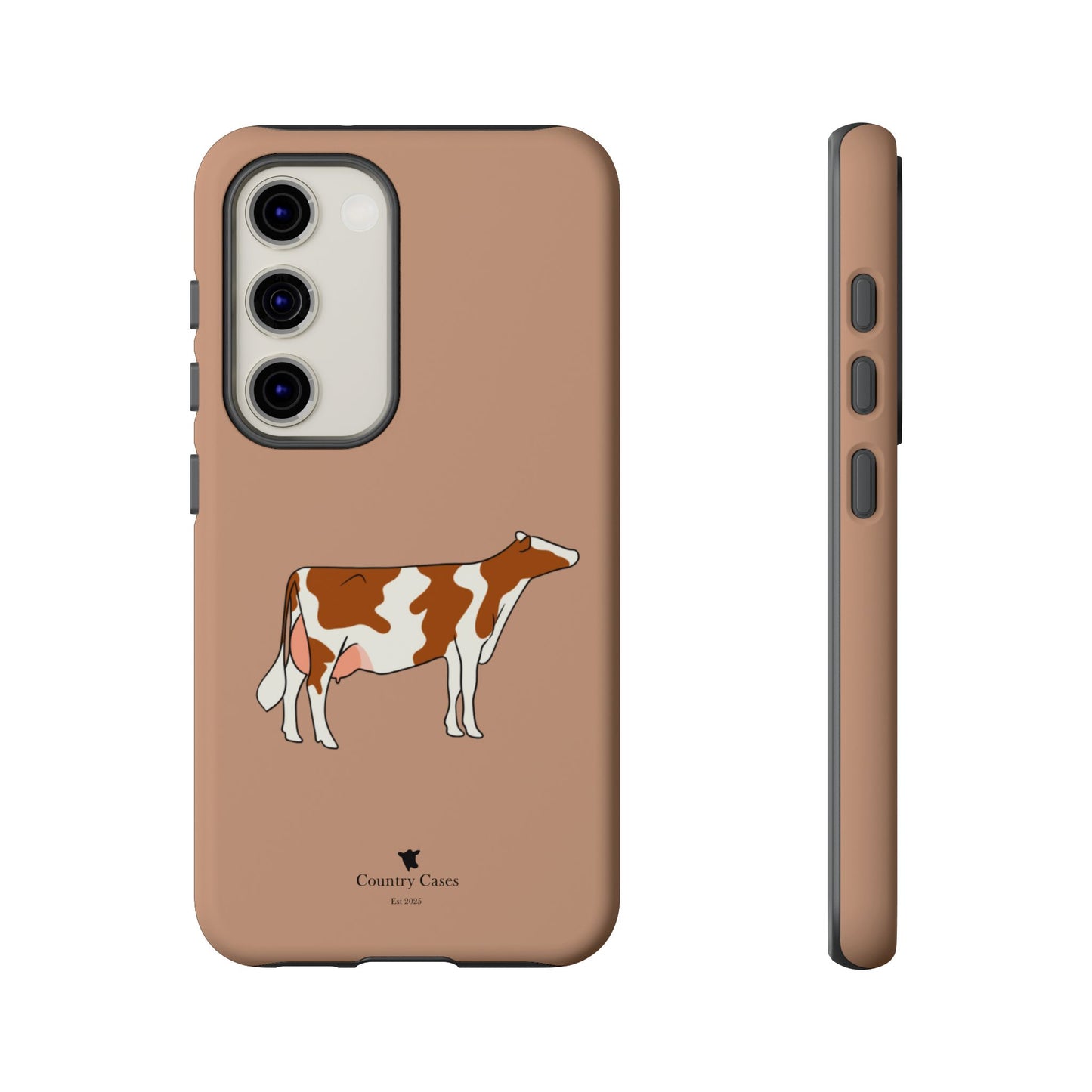 Android red and white Holstein case