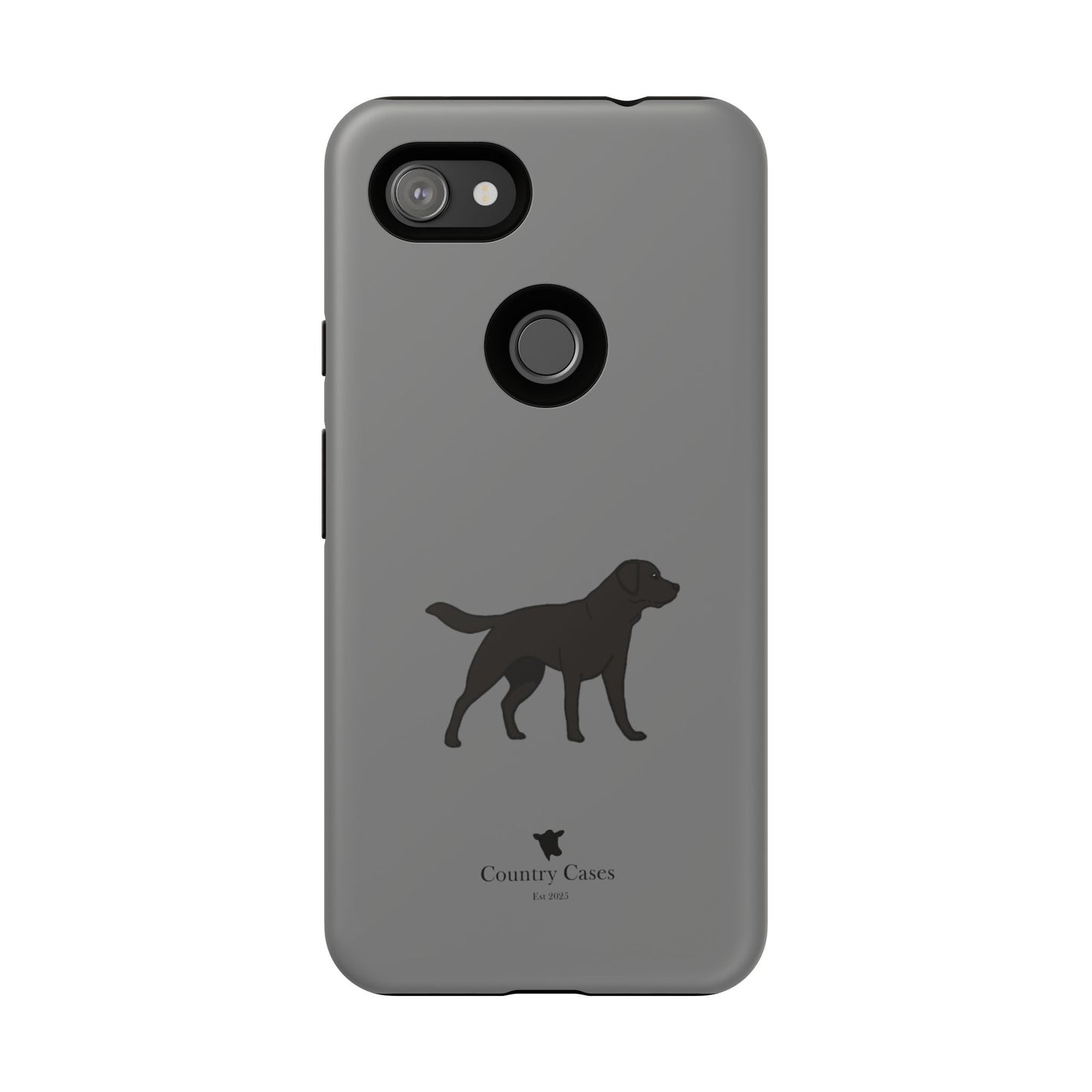 Android black Labrador case