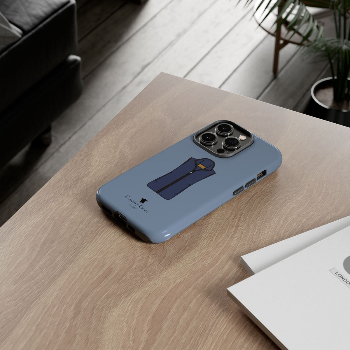 Blue Fleece Case