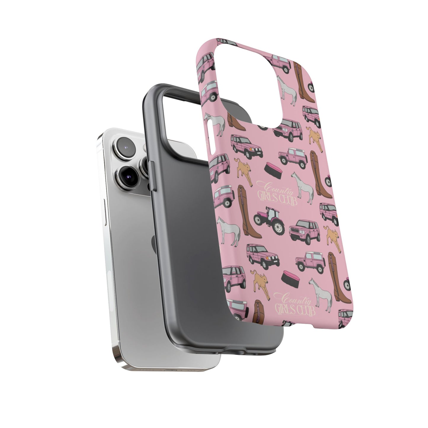 Pink Country Girls Club Case