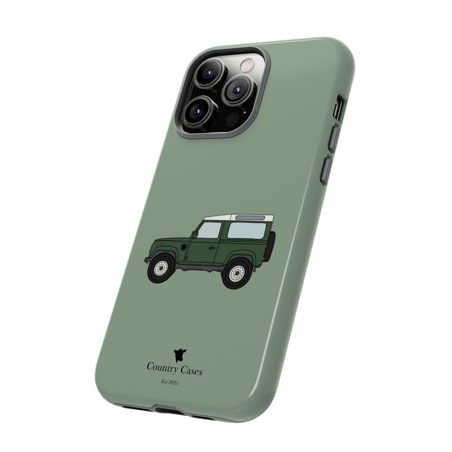 Green landy phone case