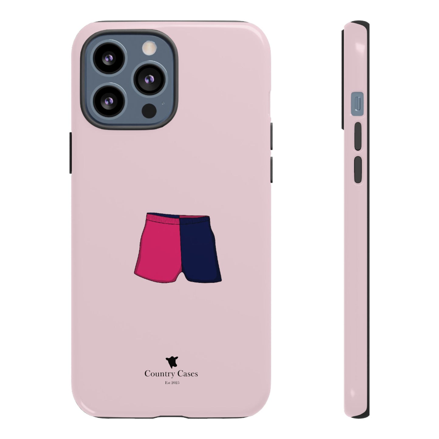 Two toned short phone case
