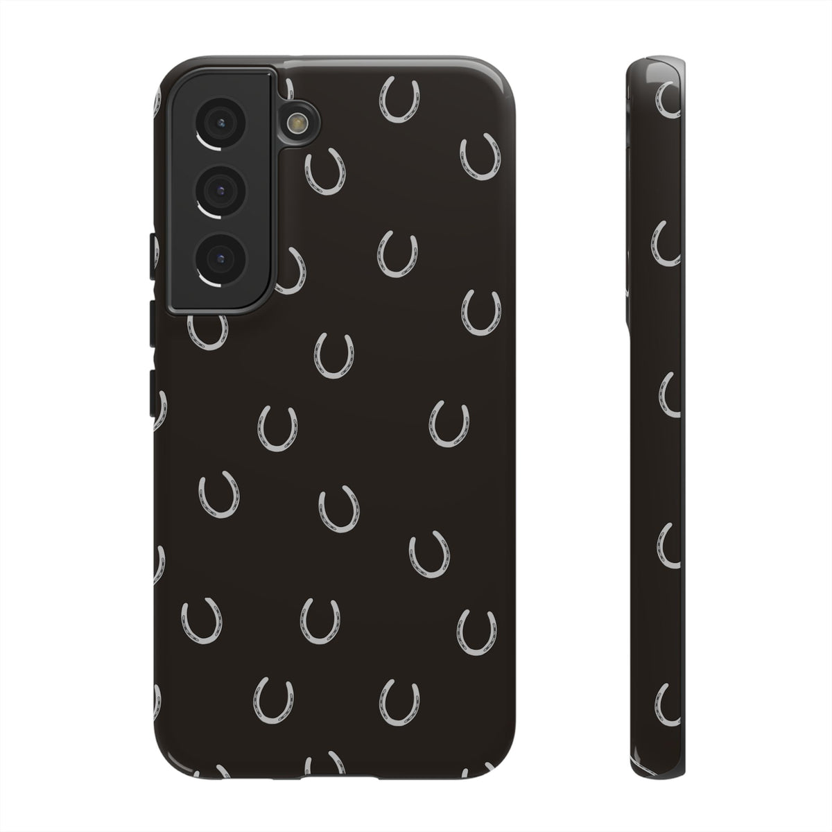 Android Wood Horse Shoe Cases