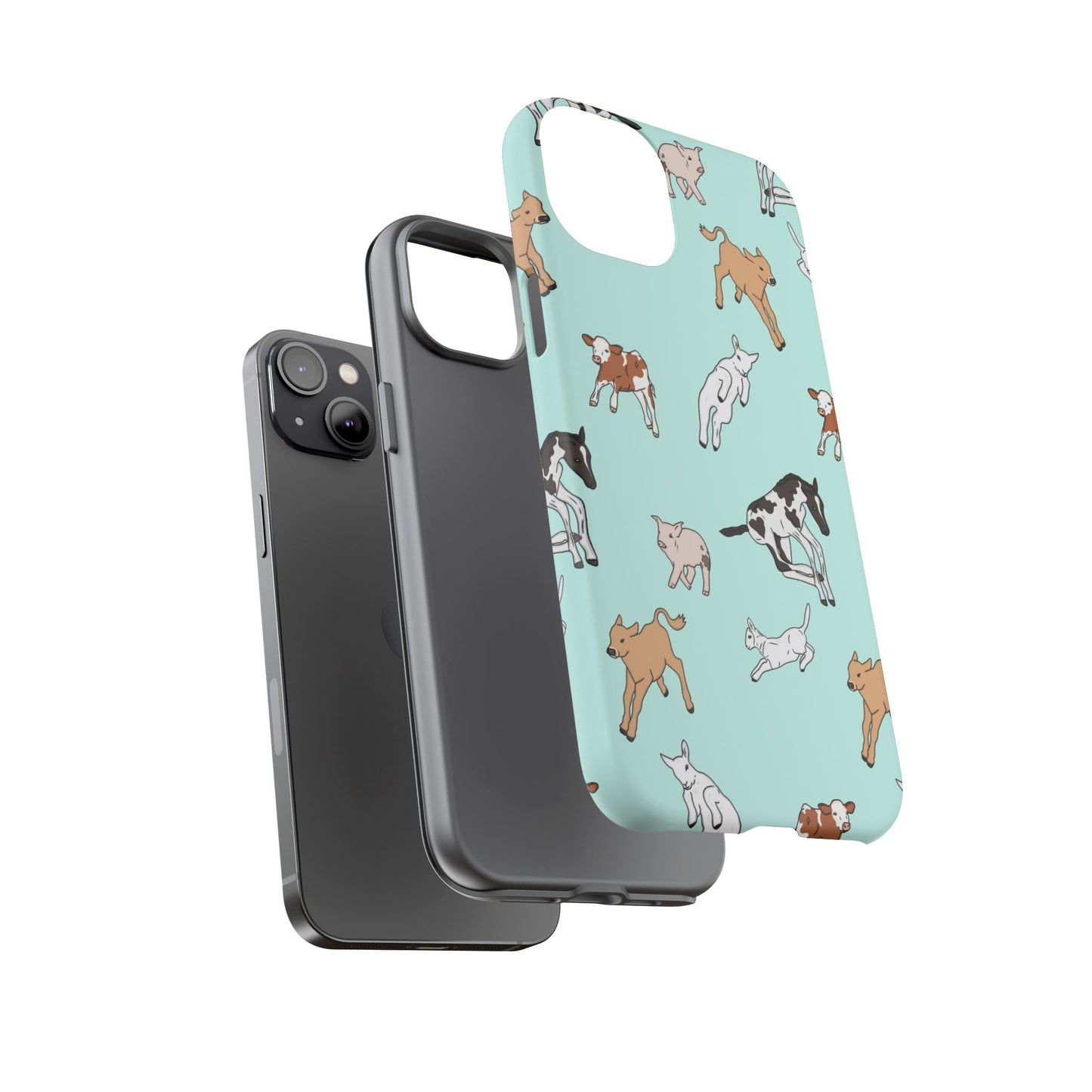 Farmyard Freinds Blue Case