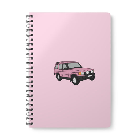 Pink discovery one notebook