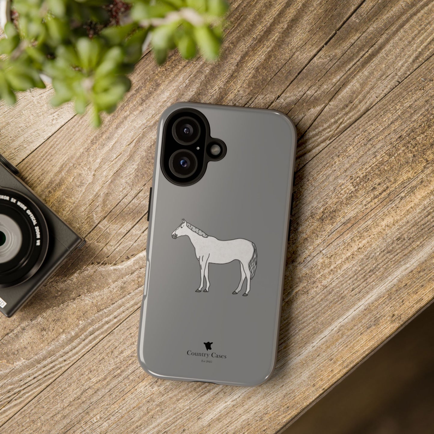 Grey horse case