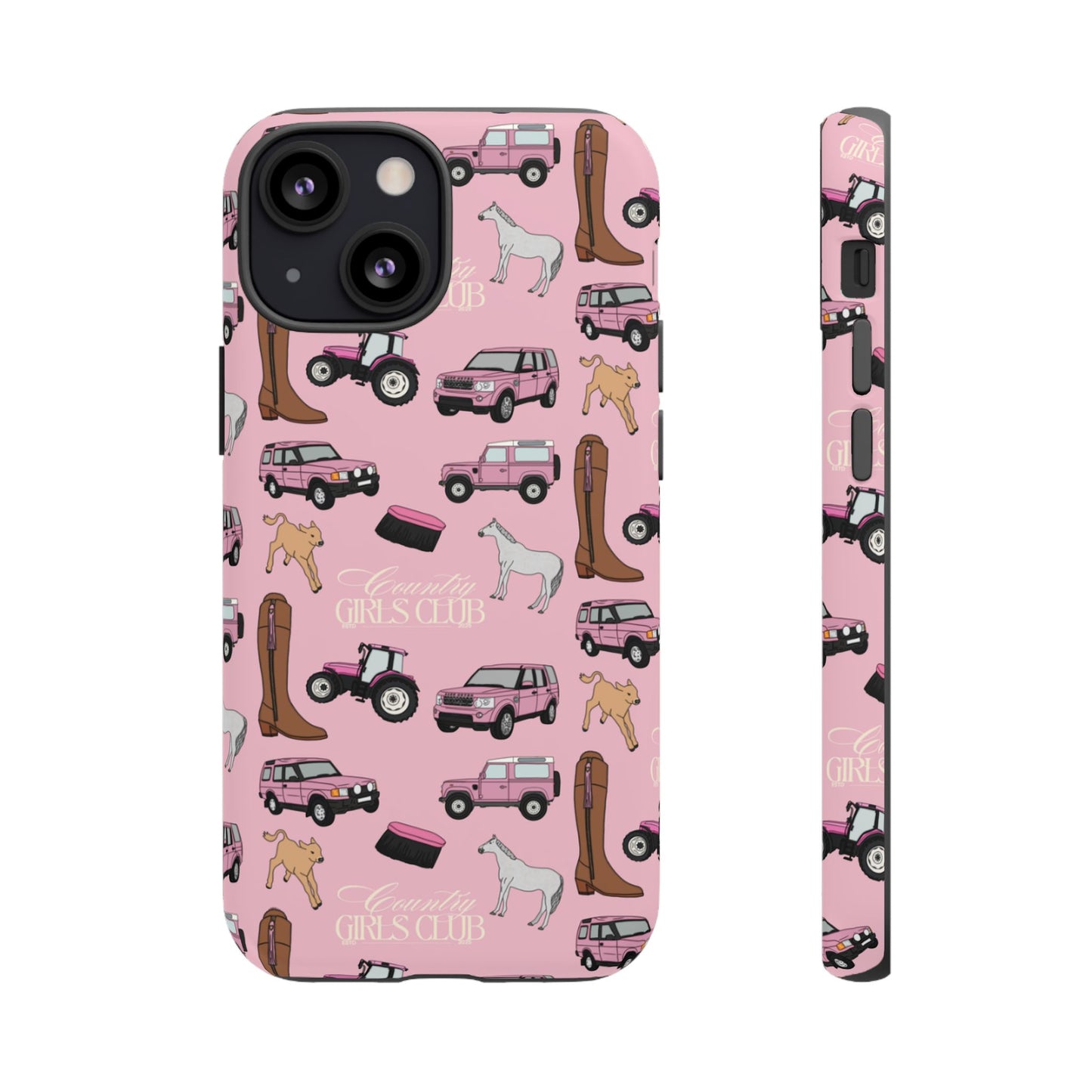 Pink Country Girls Club Case