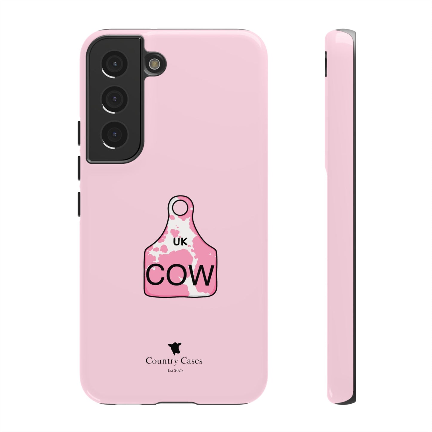 Android pink ear tag case