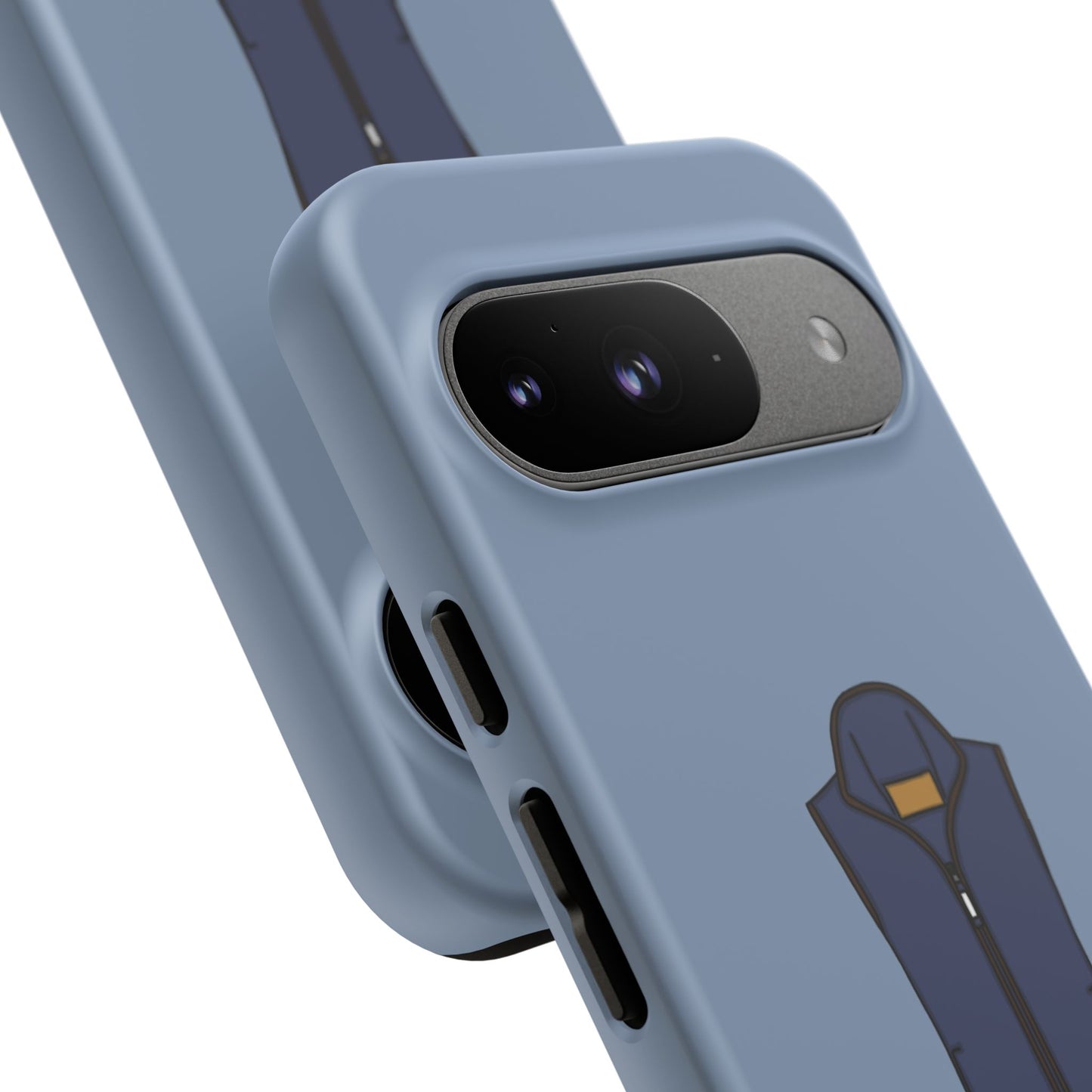 Android blue waistcoat case