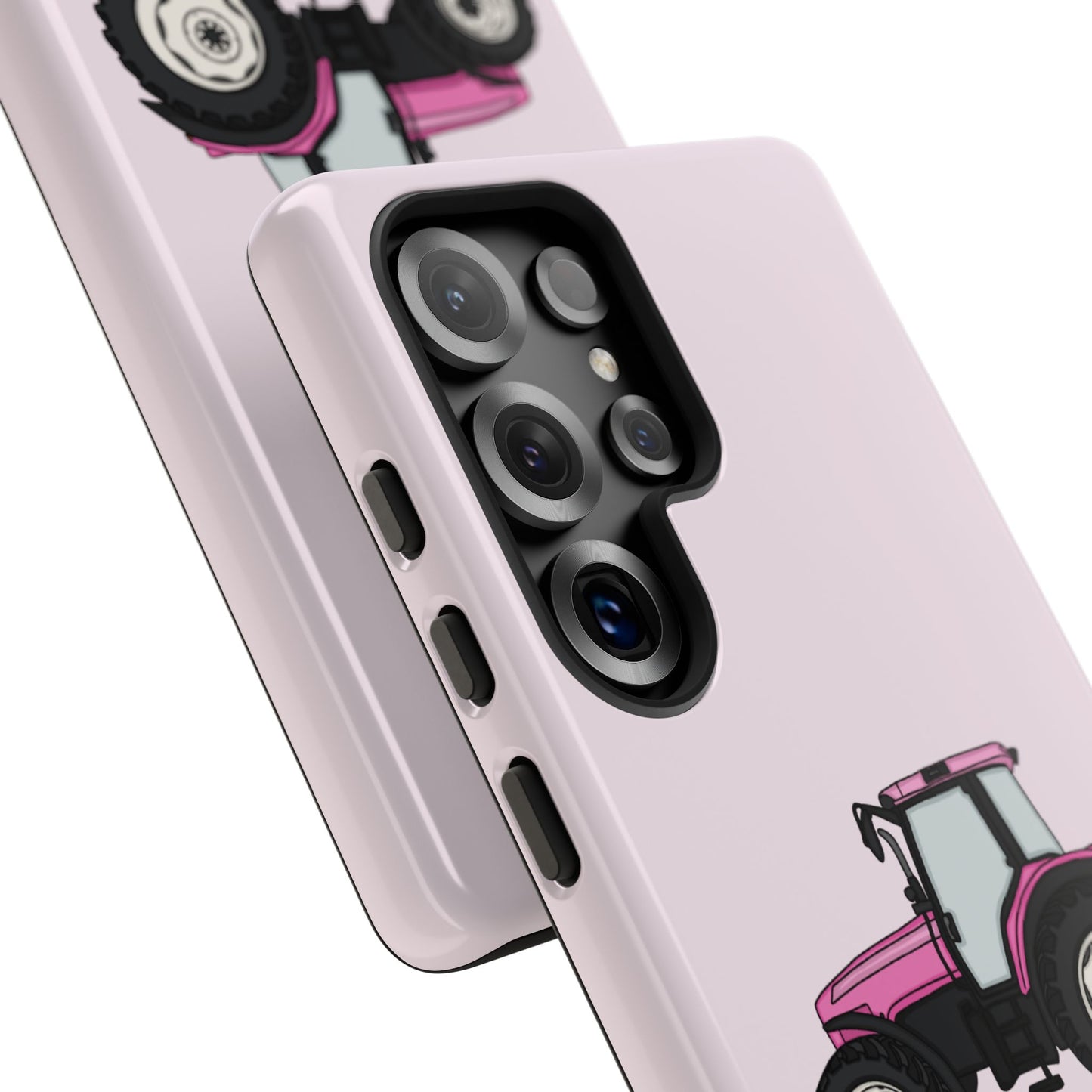 Android pink tractor case