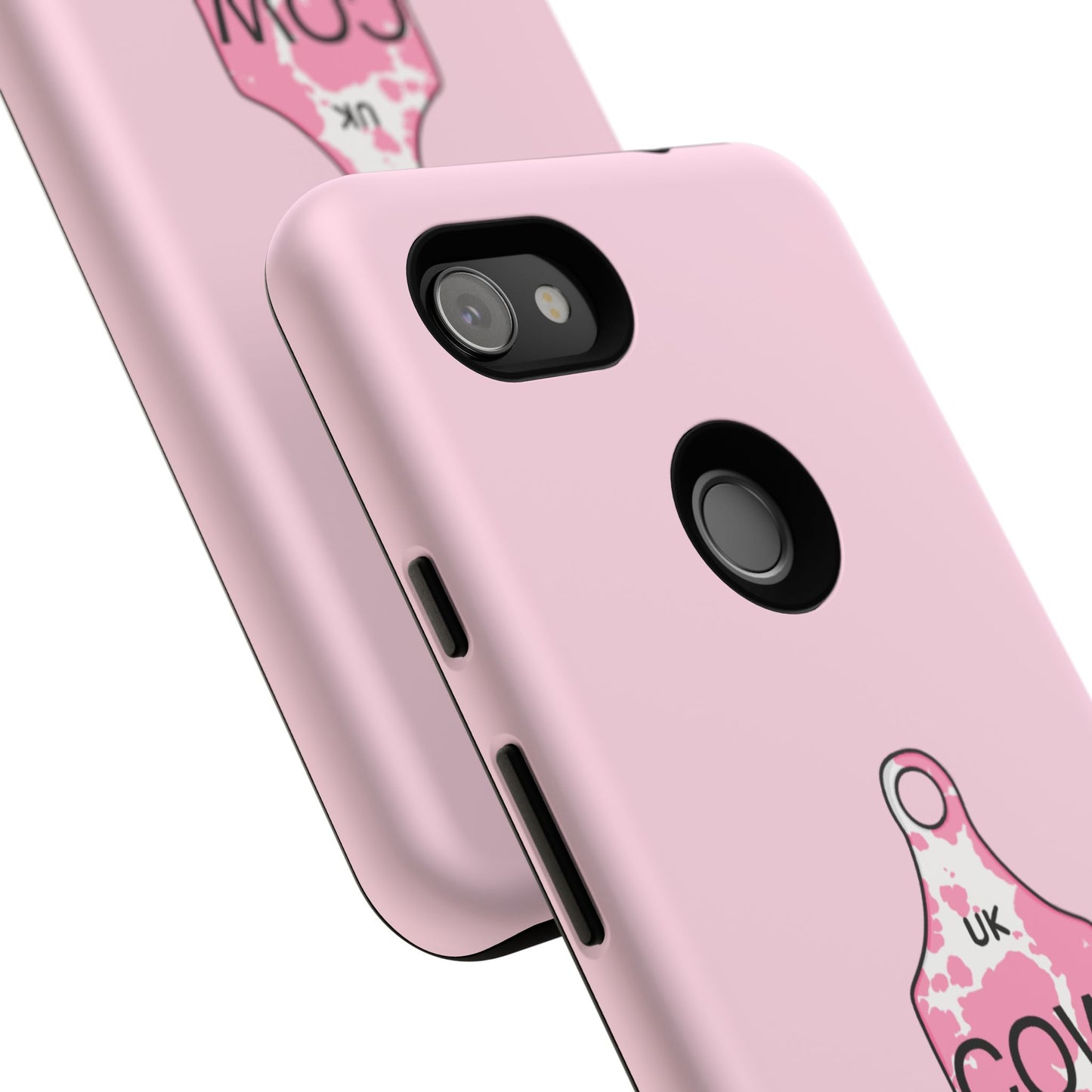 Android pink ear tag case