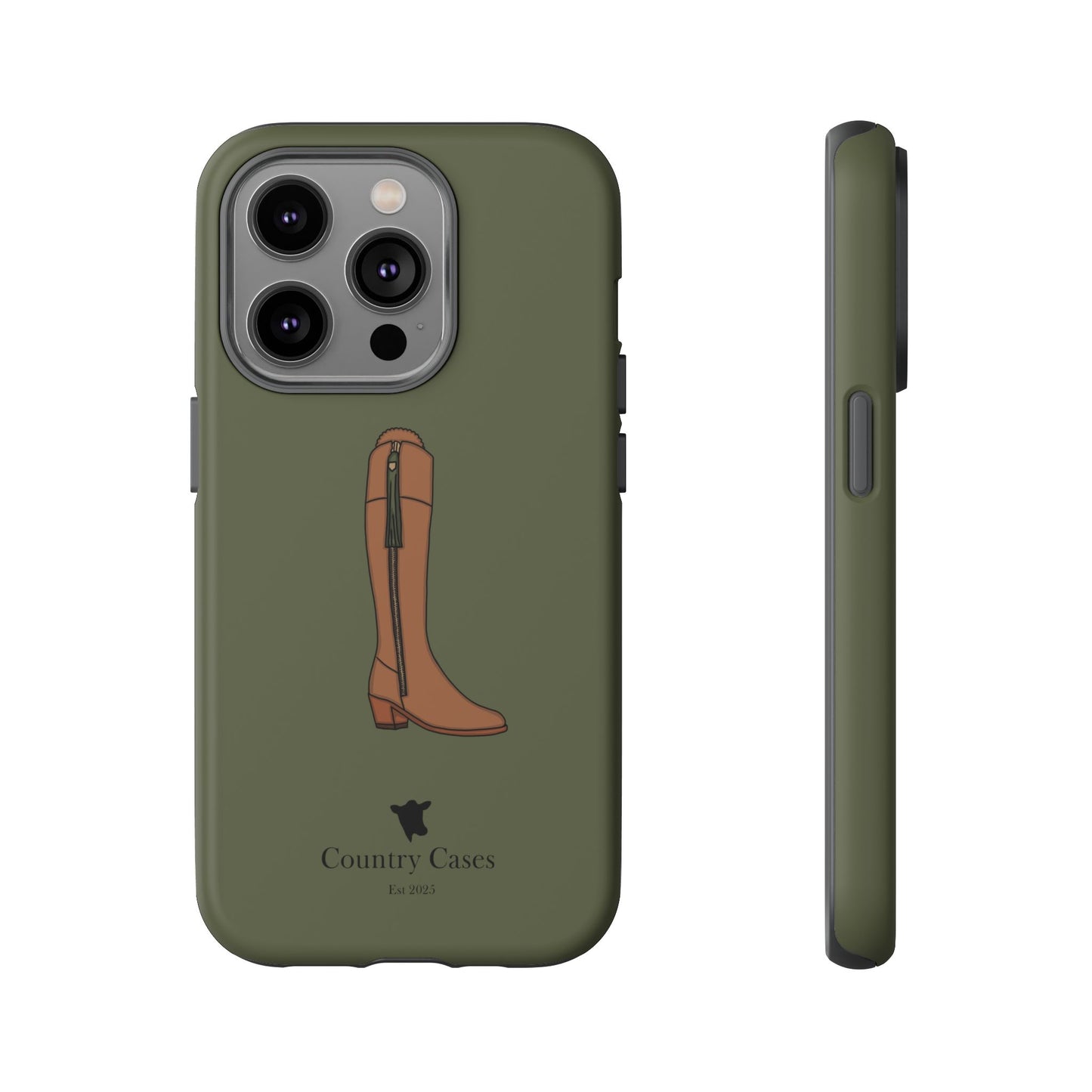 Green country boot case