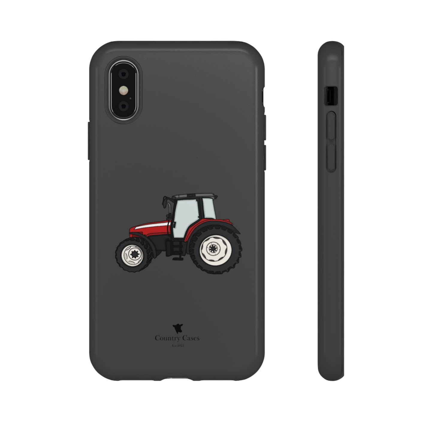 Red tractor case