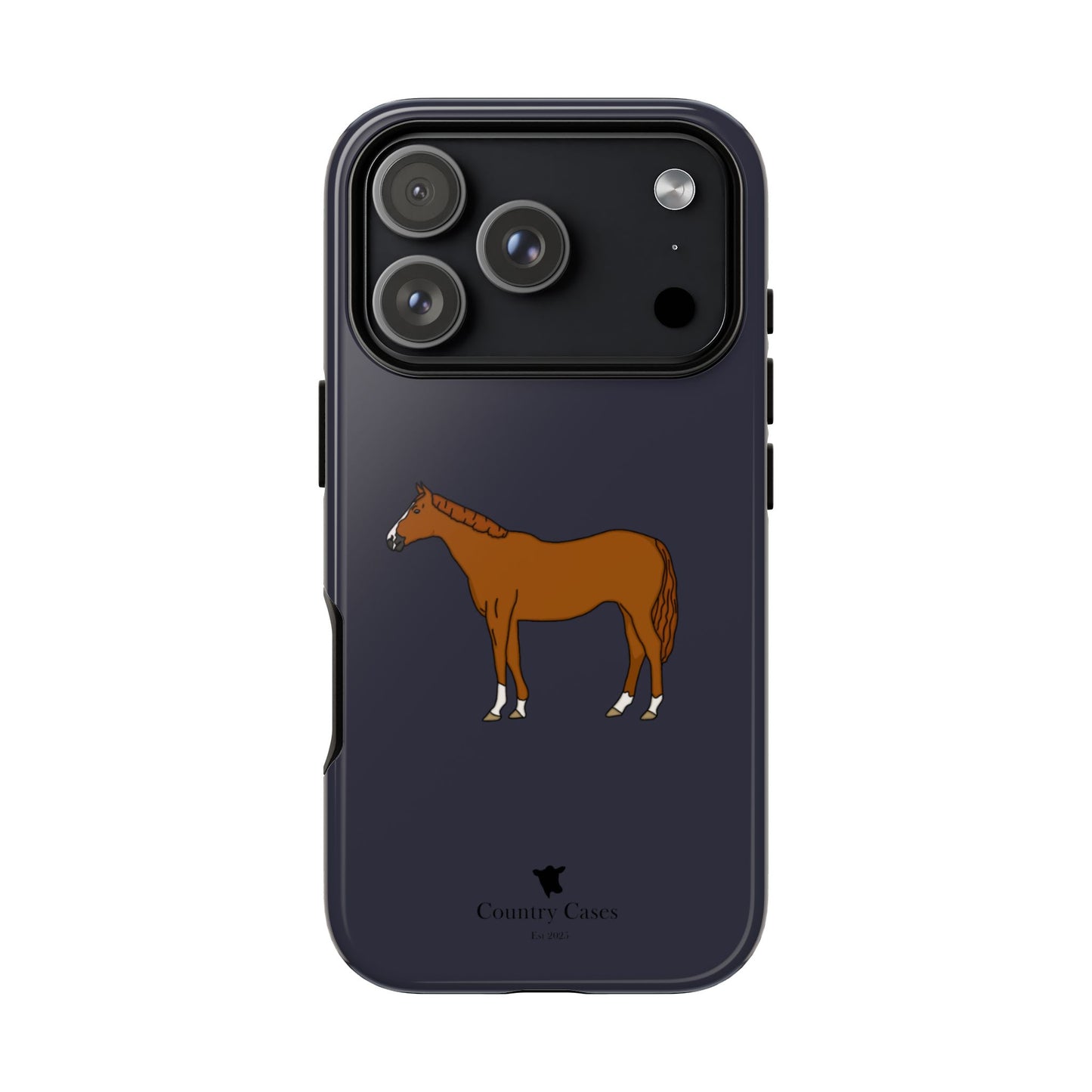 Chestnut horse case