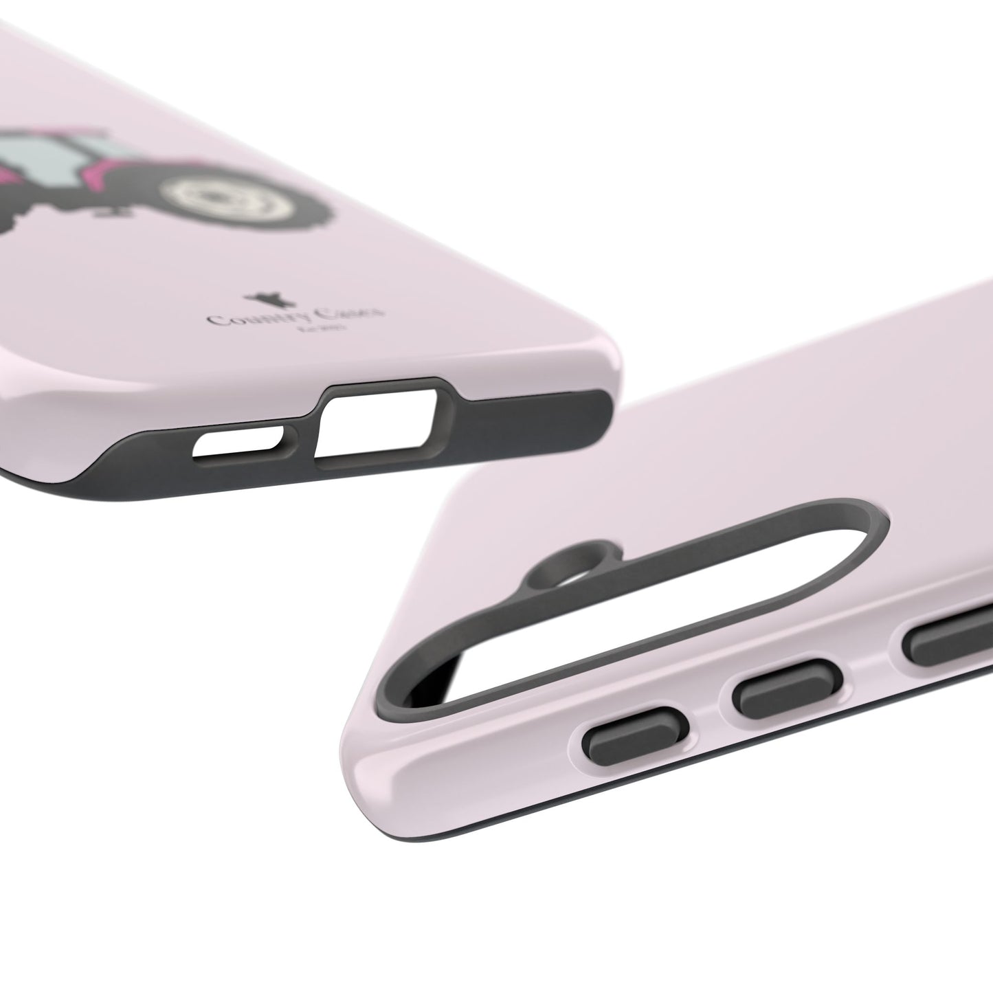 Android pink tractor case