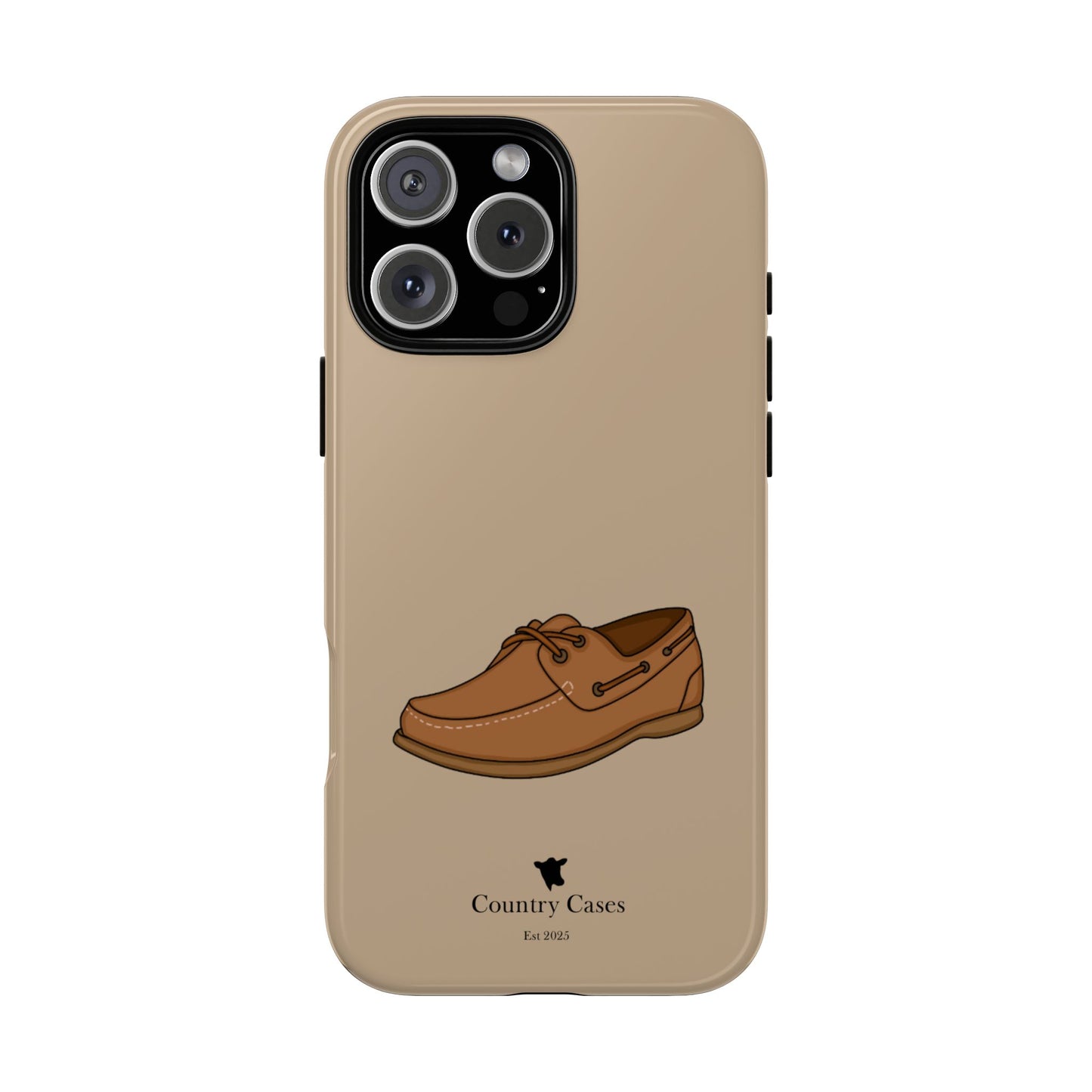 Classic boat shoe phone case