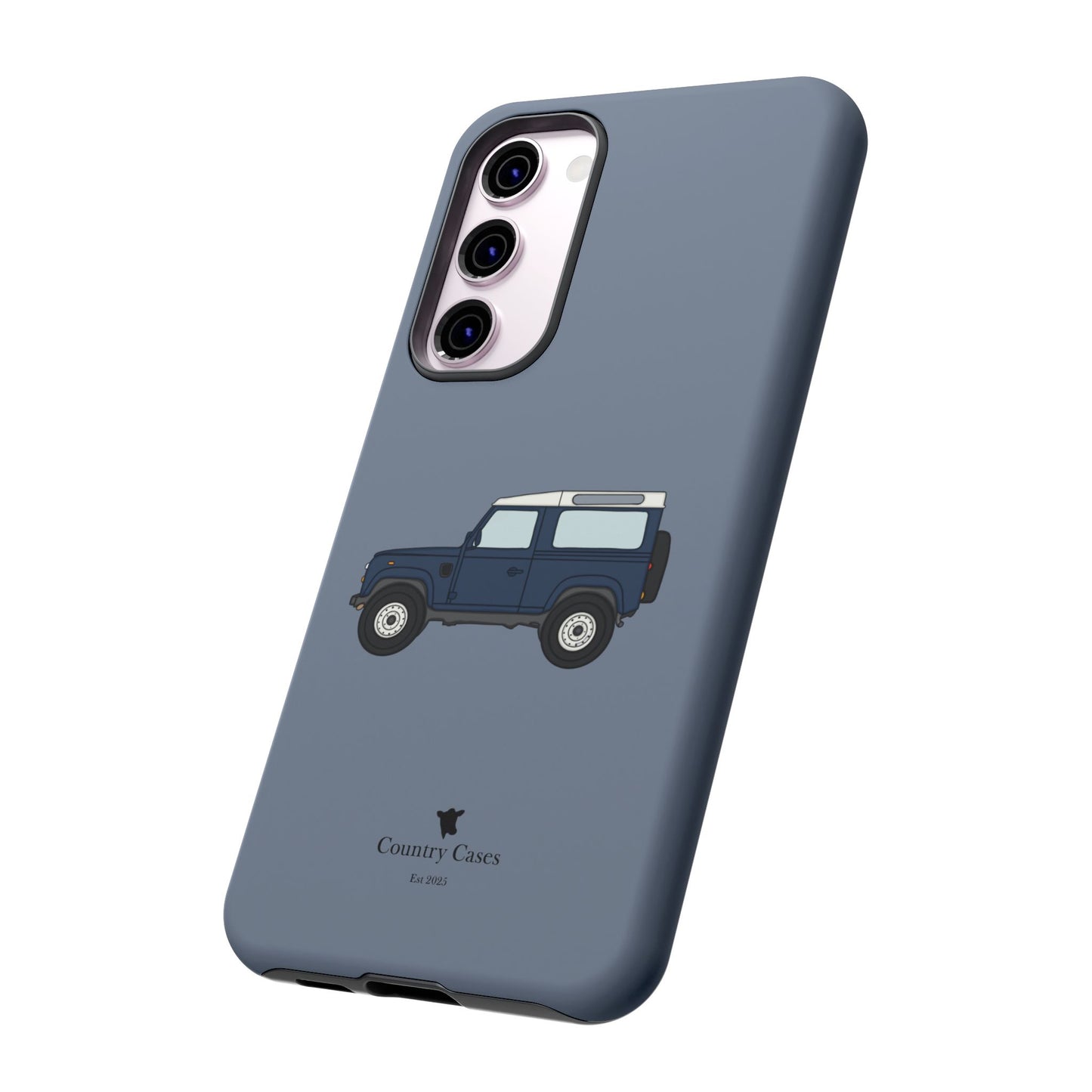 Android blue landy phone case