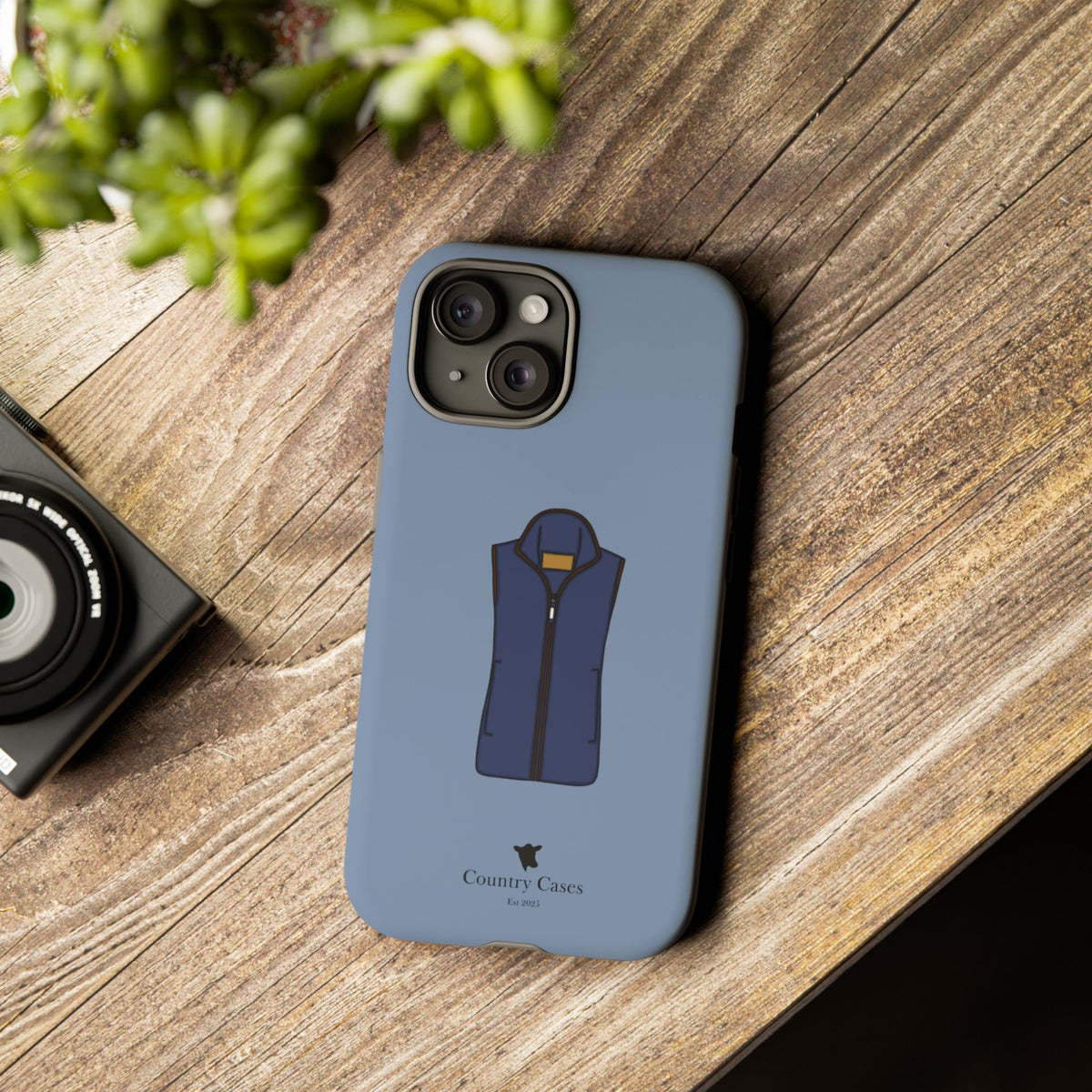 Blue Fleece Case