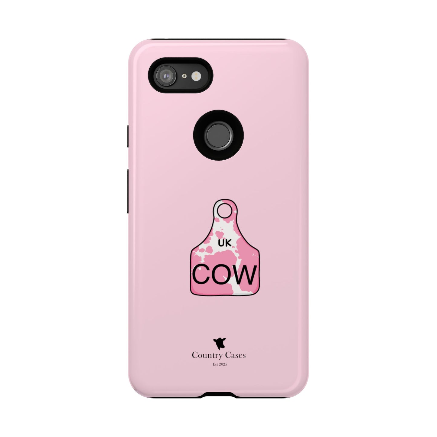 Android pink ear tag case