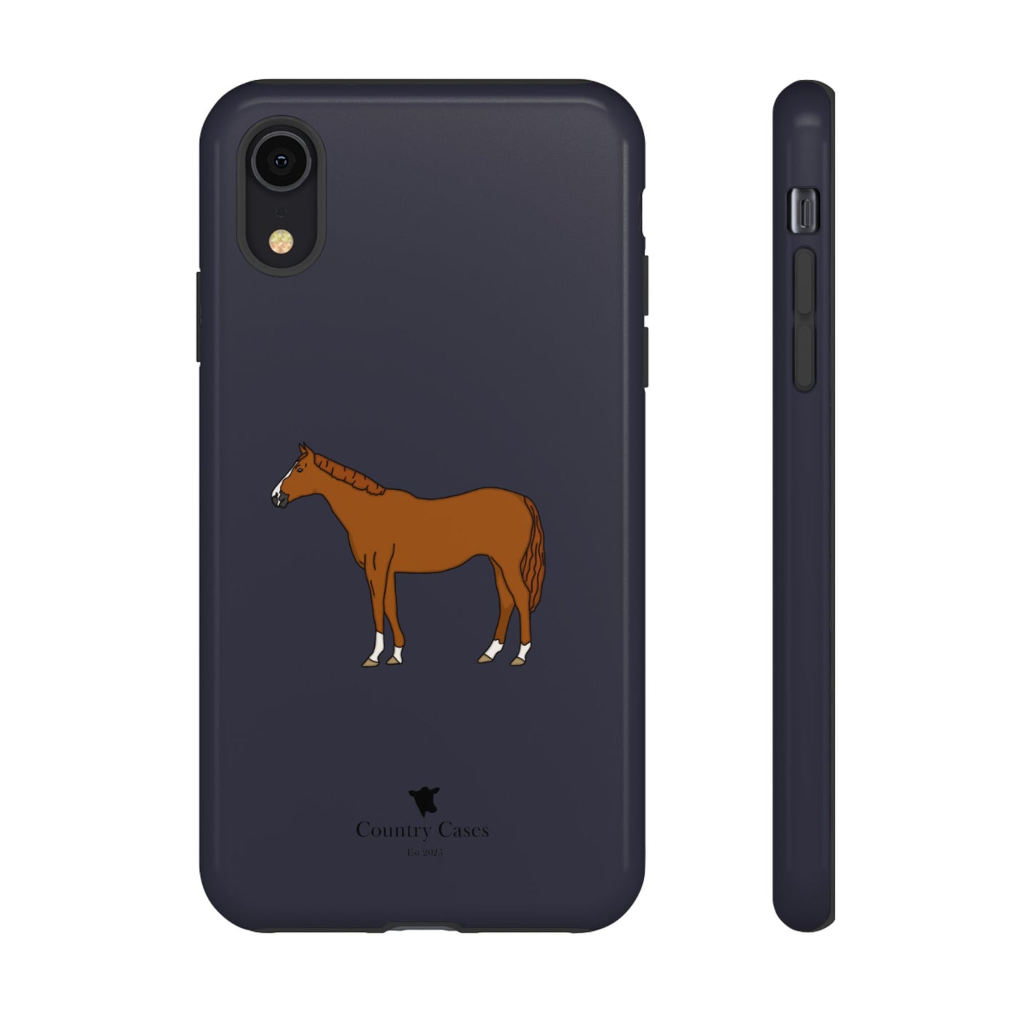 Chestnut horse case