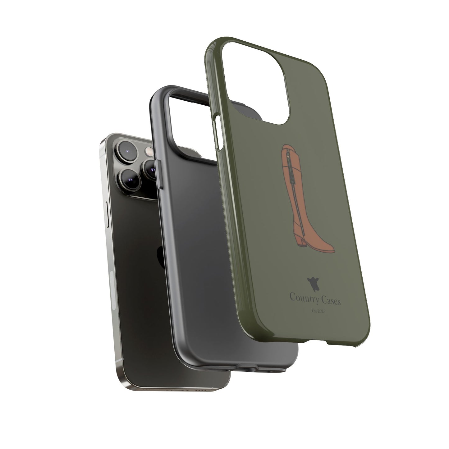 Green country boot case