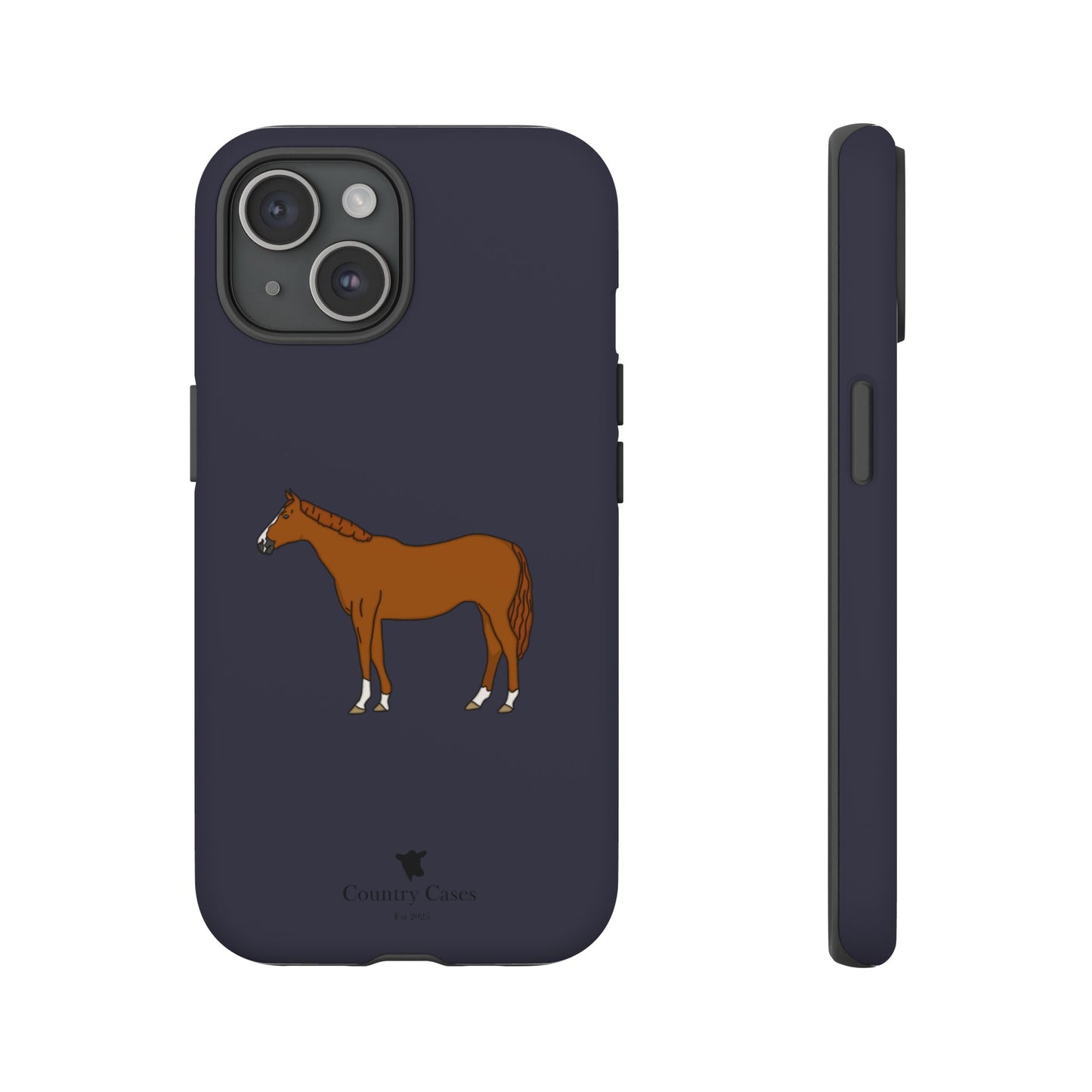 Chestnut horse case