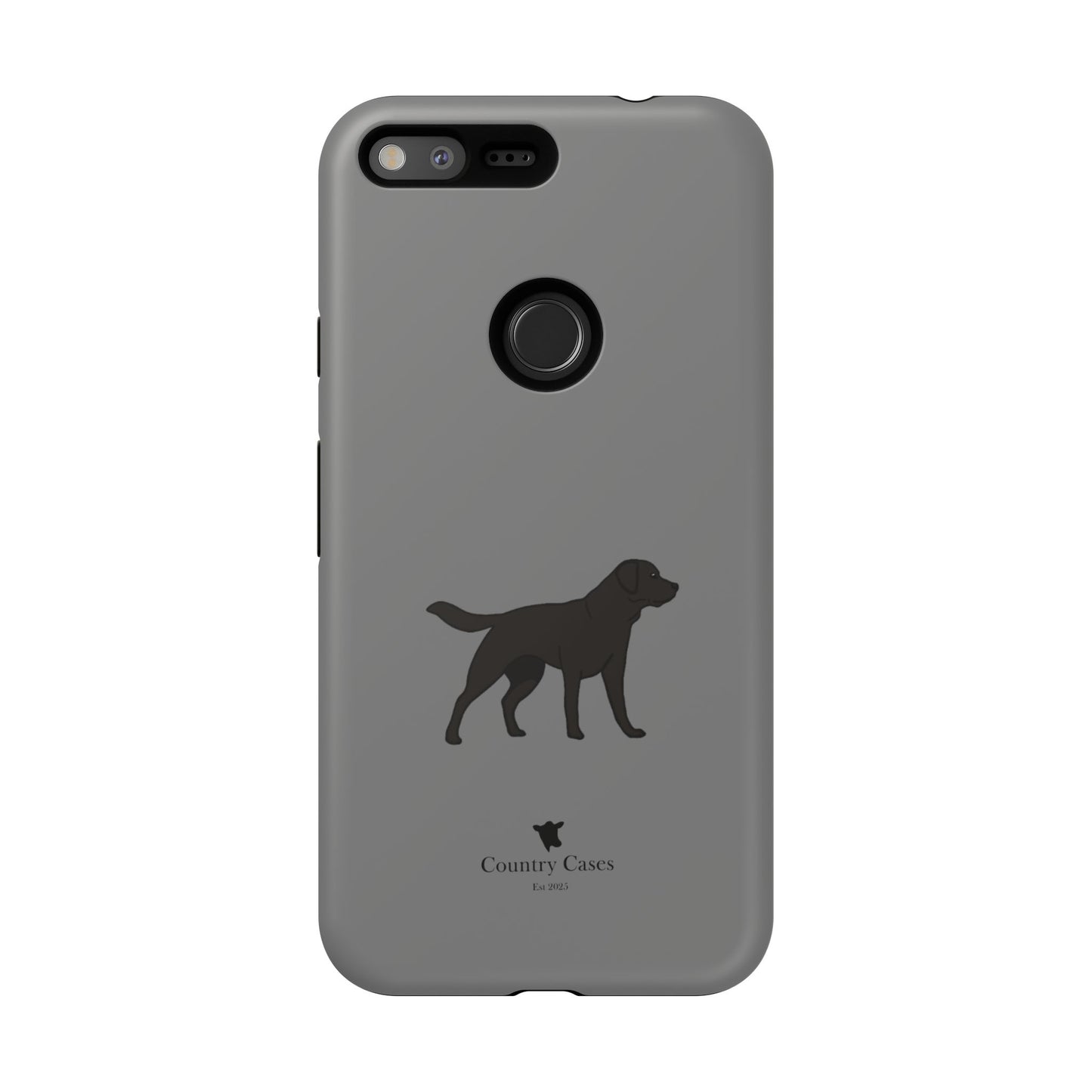 Android black Labrador case