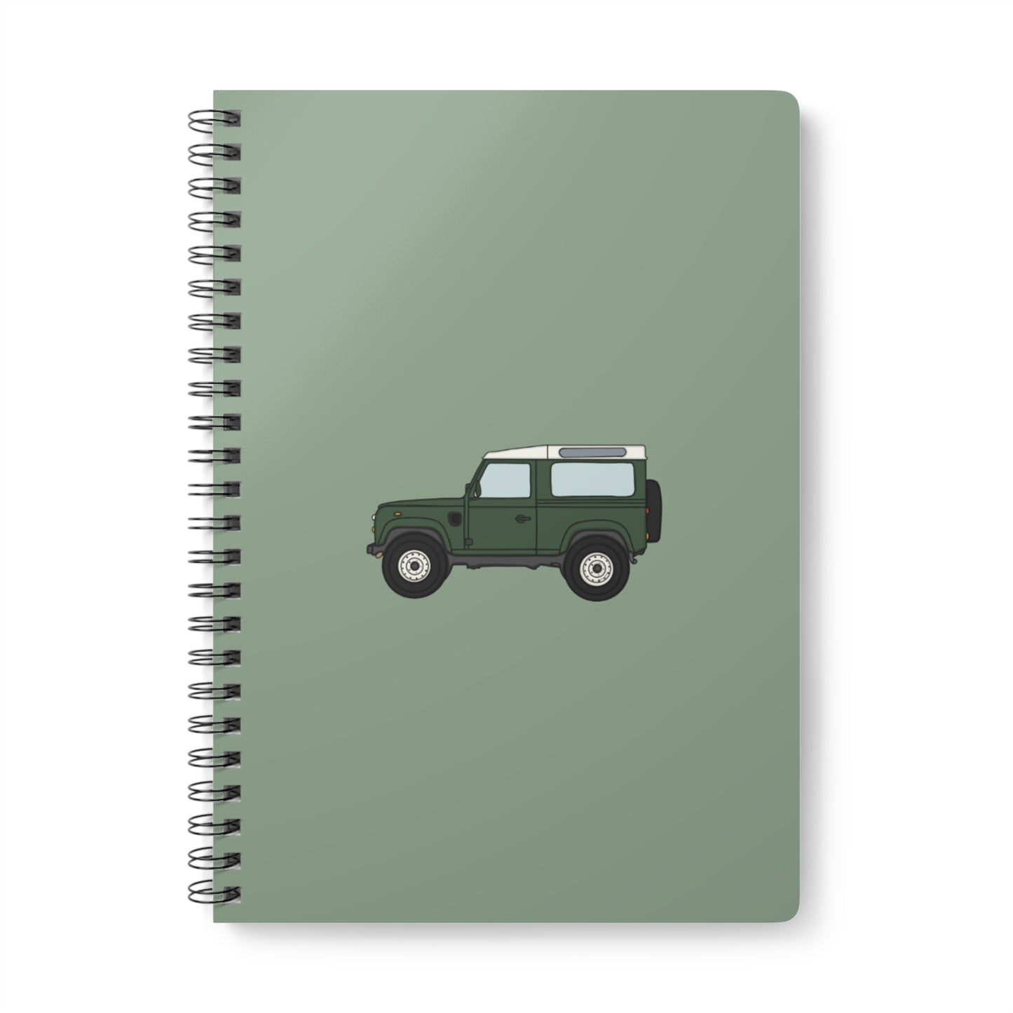 Green landy notebook