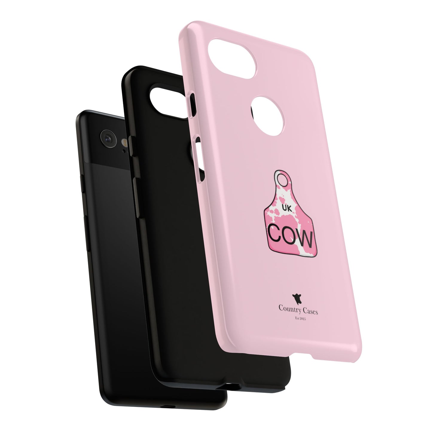 Android pink ear tag case
