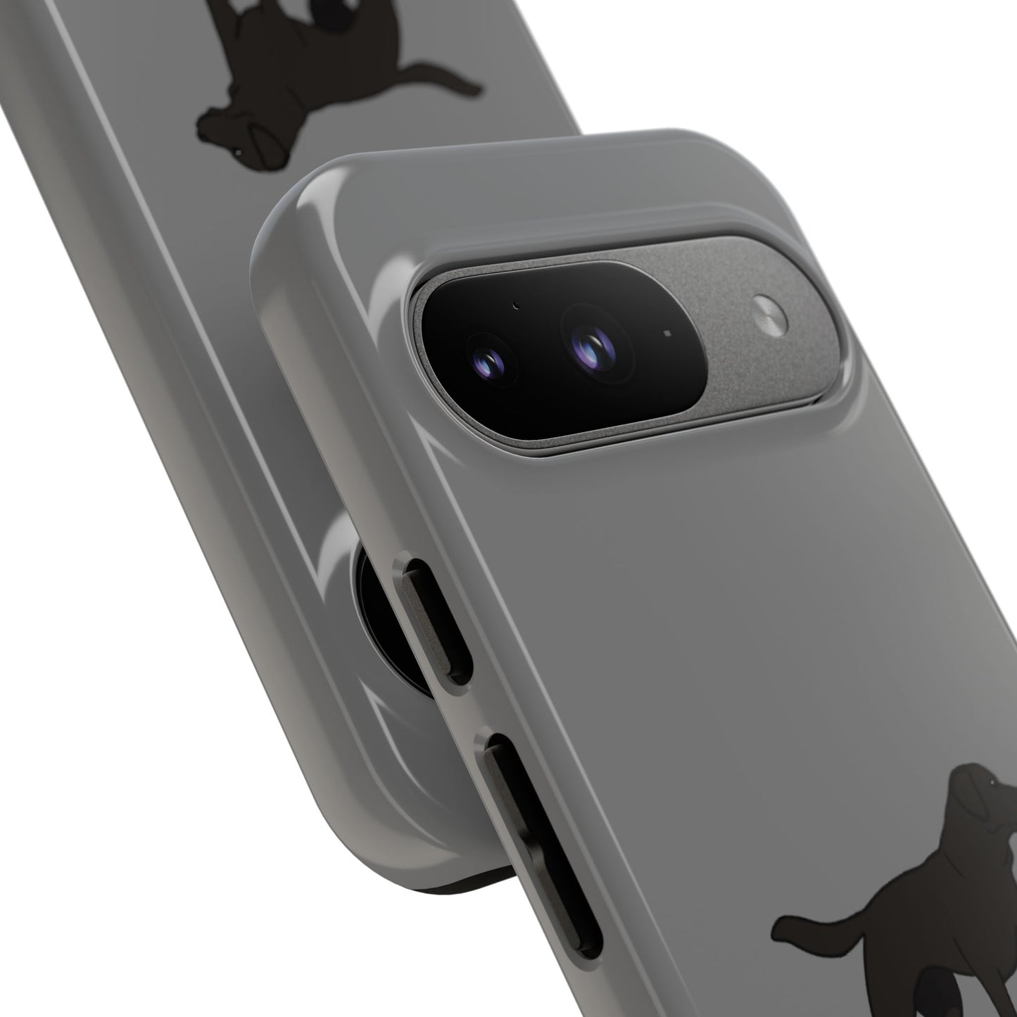 Android black Labrador case