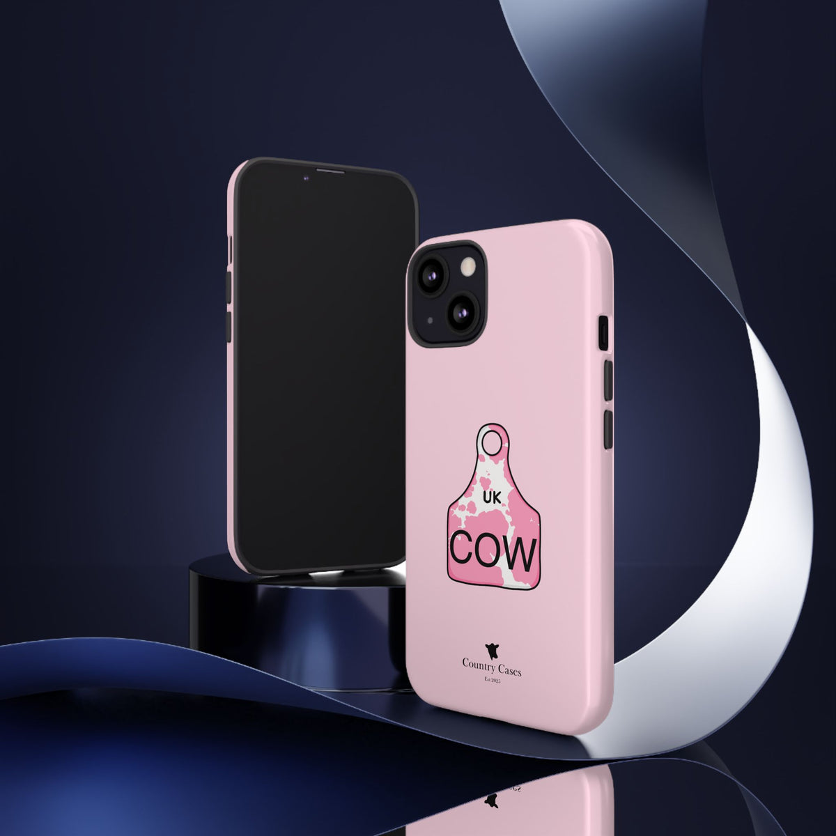 Pink Ear Tag Case