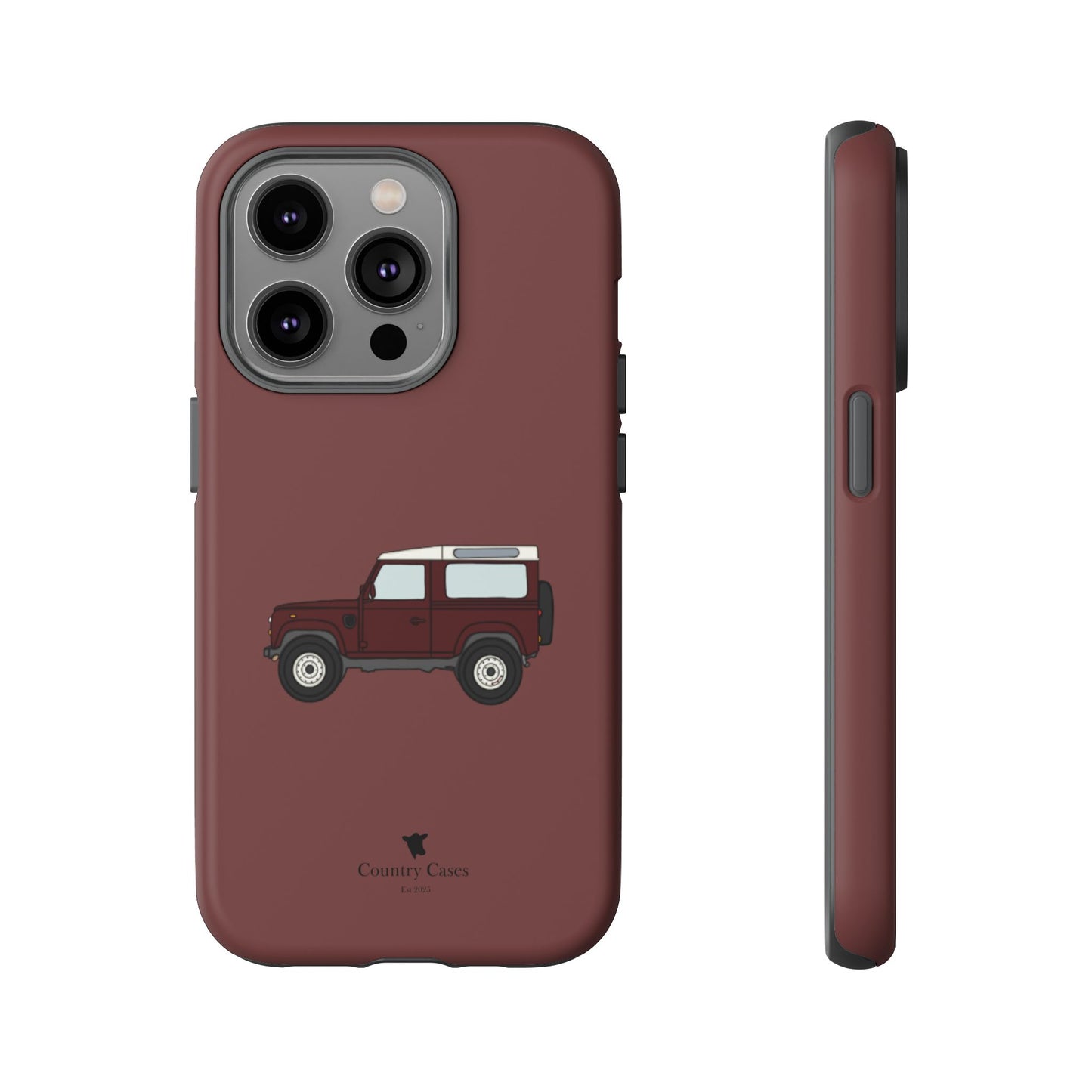 Berry red landy case
