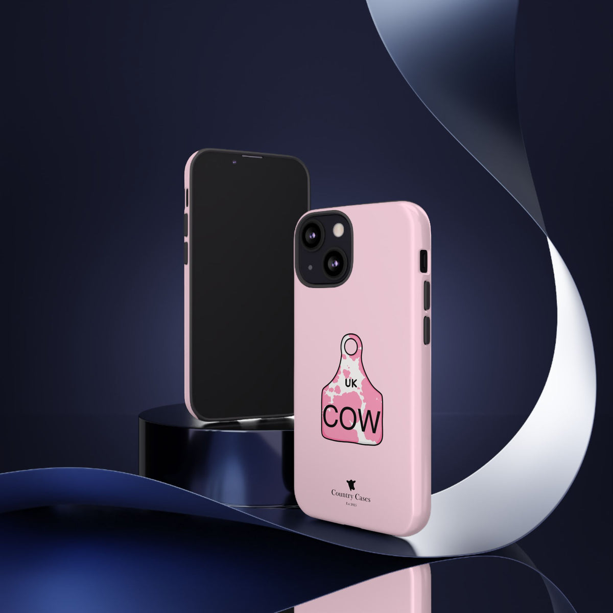 Pink Ear Tag Case