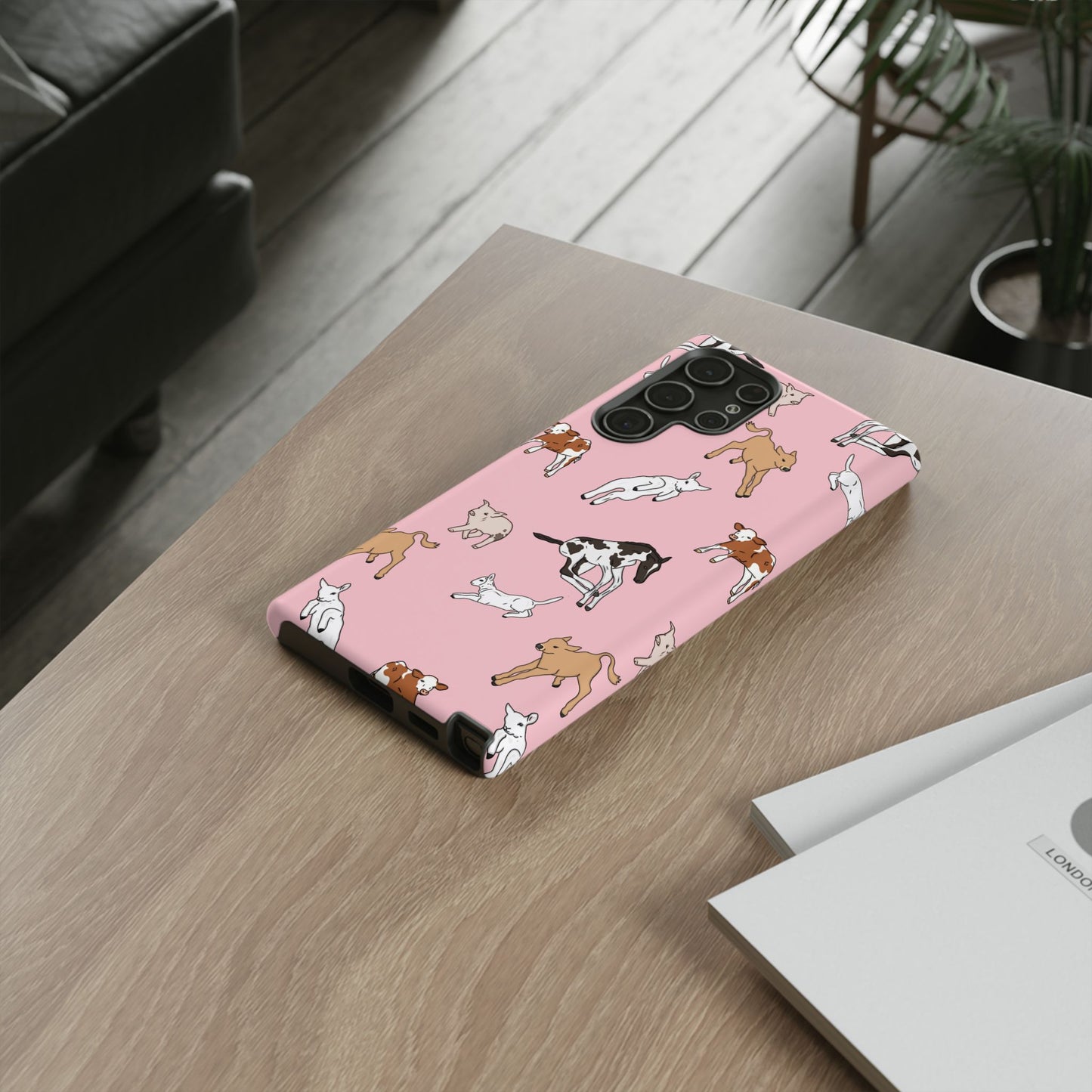 Android Farmyard Friends Pink Case