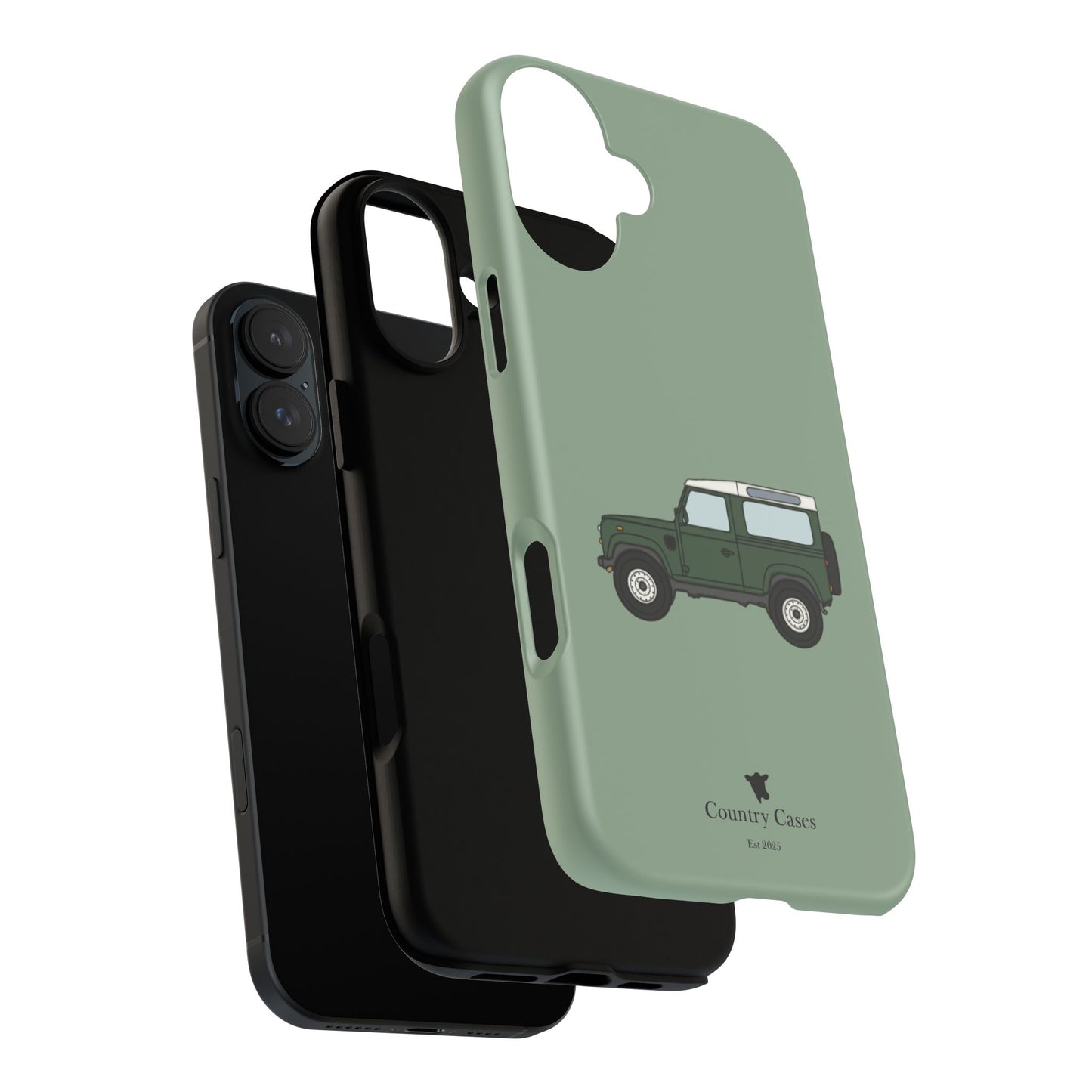 Green landy phone case