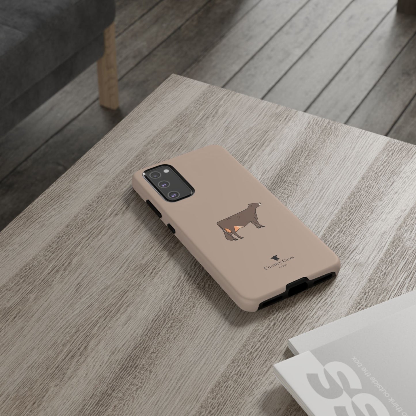 Android brown Swiss case