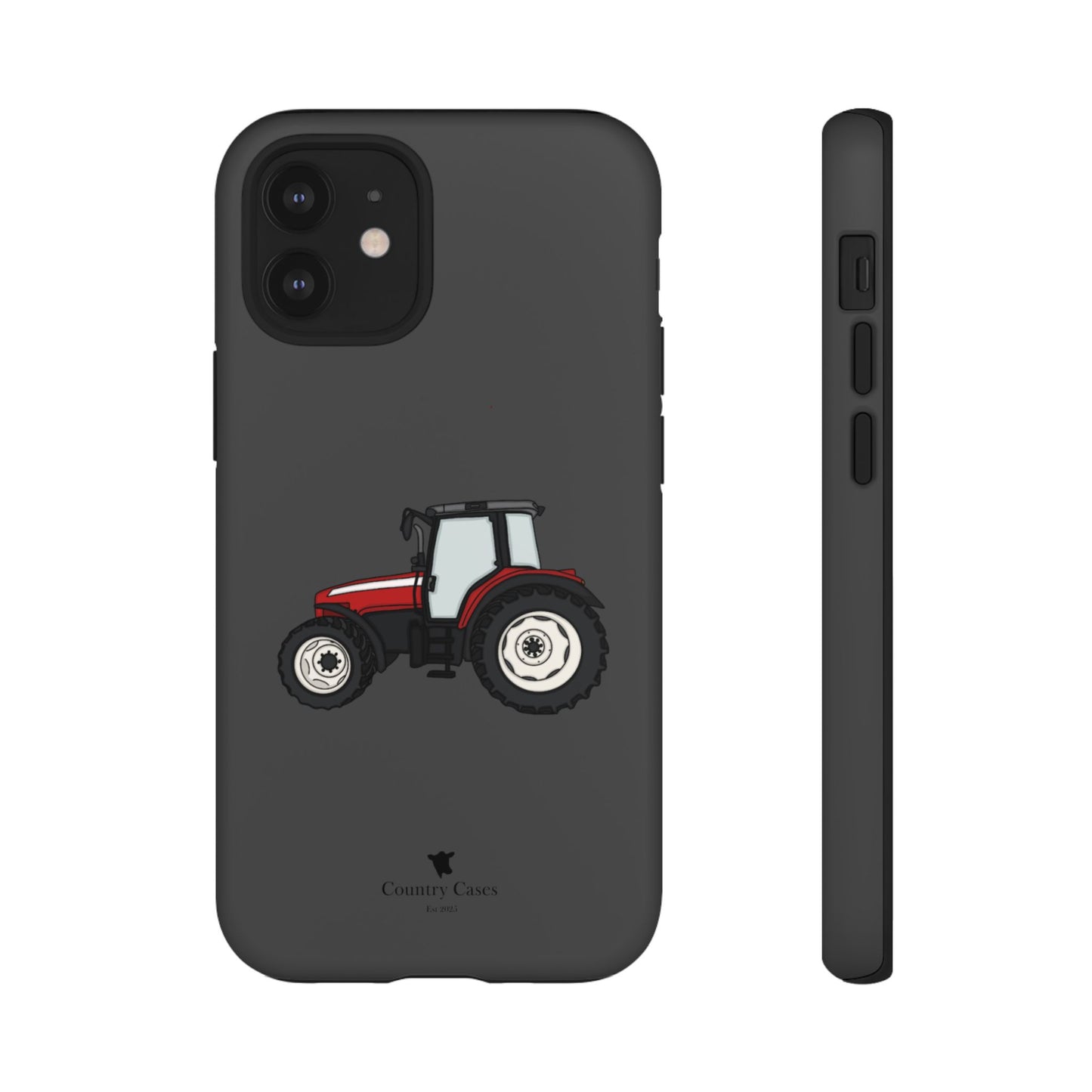 Red tractor case