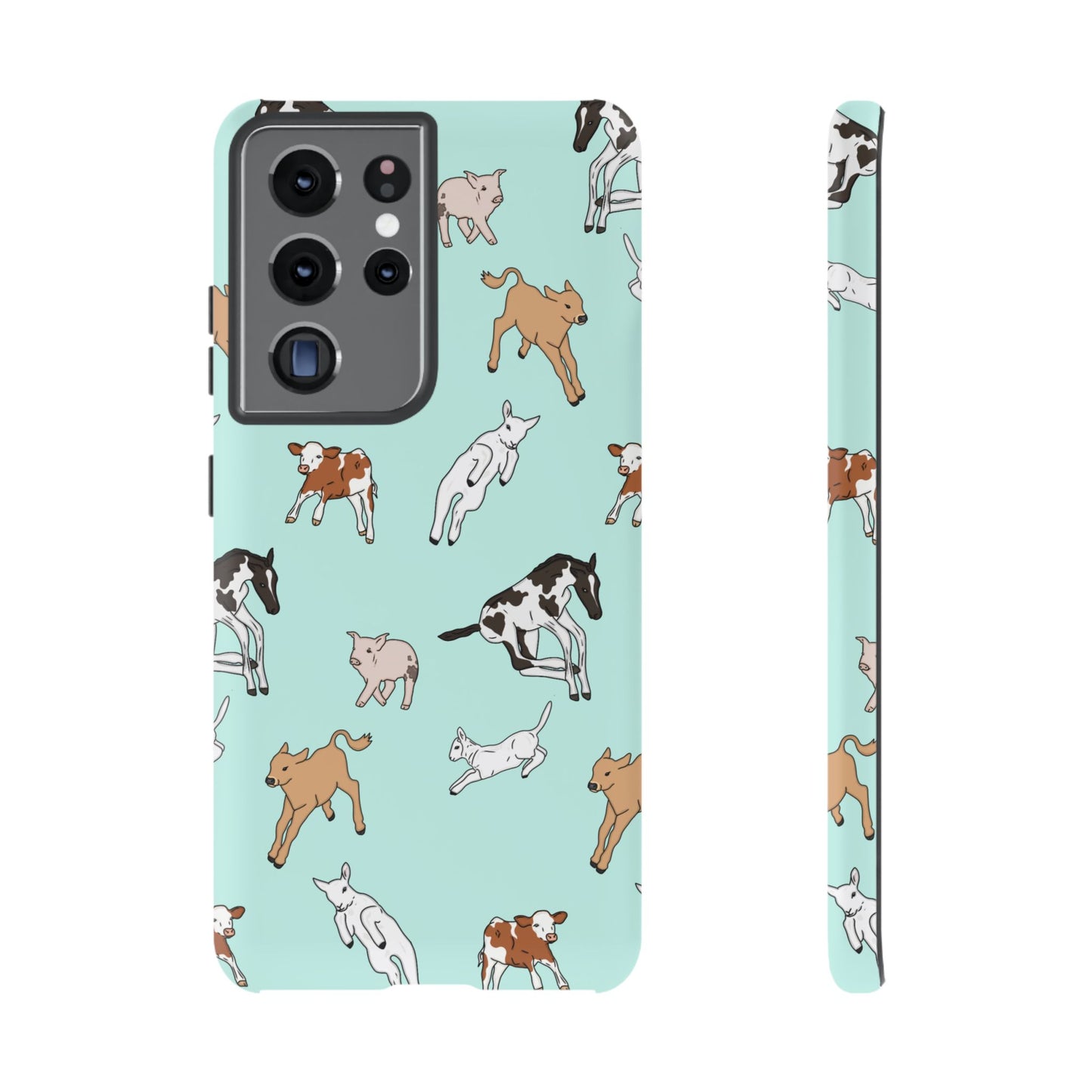 Android farmyard Freinds Blue Case