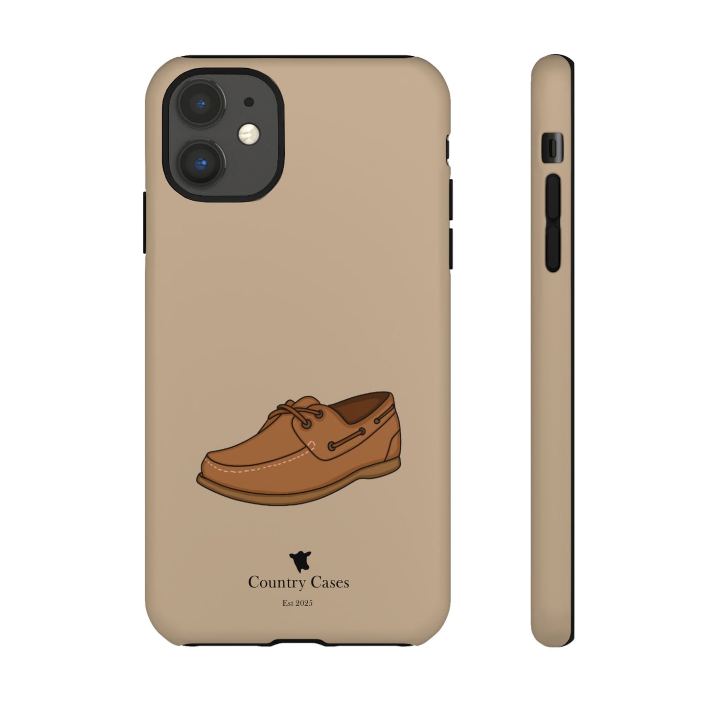 Classic boat shoe phone case