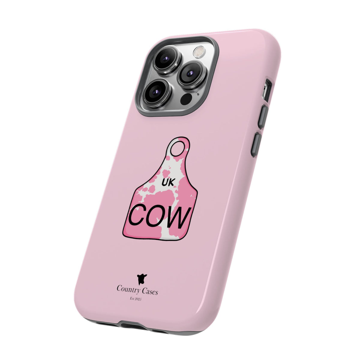 Pink Ear Tag Case