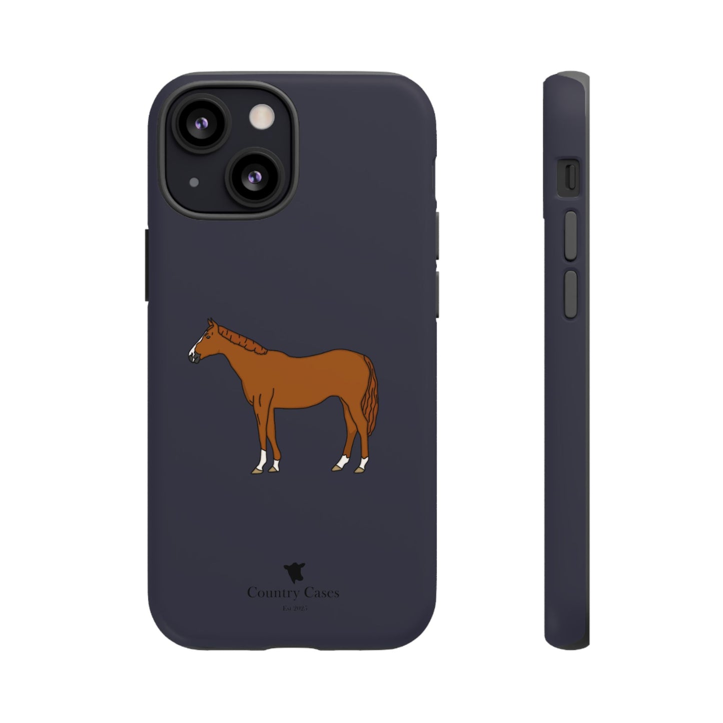 Chestnut horse case