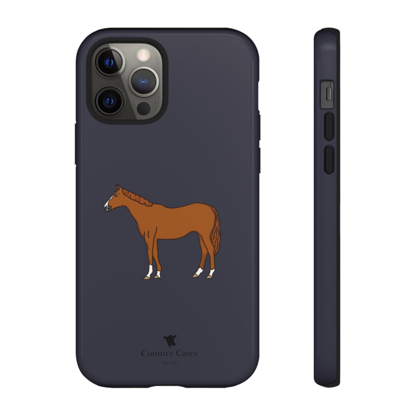 Chestnut horse case