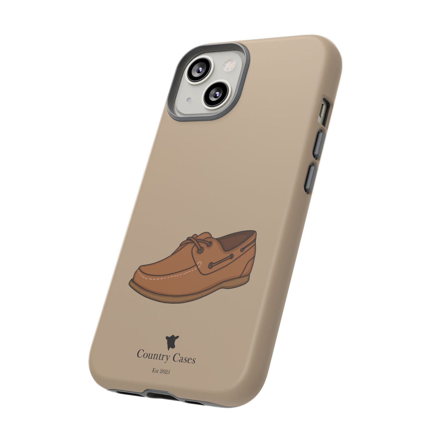 Classic boat shoe phone case