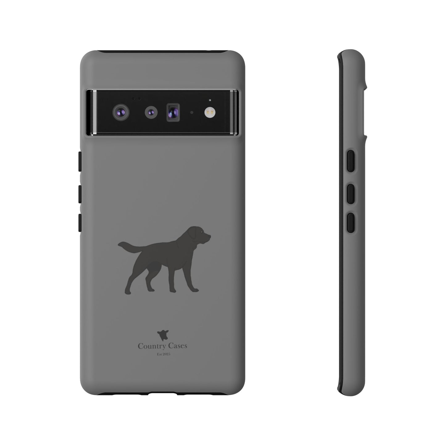 Android black Labrador case