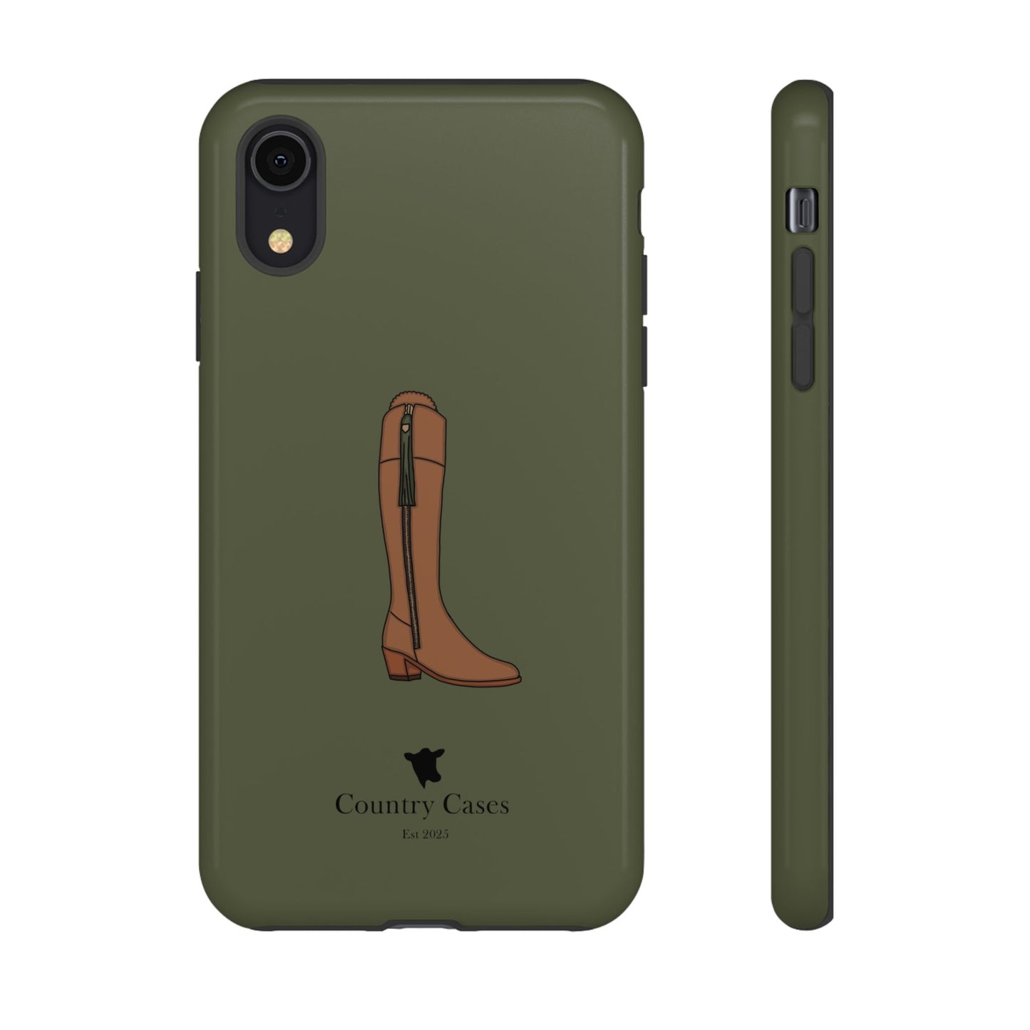 Green country boot case