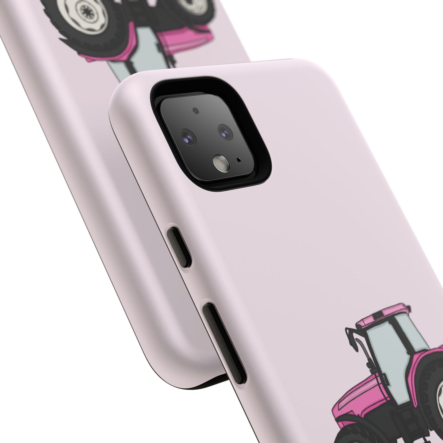 Android pink tractor case